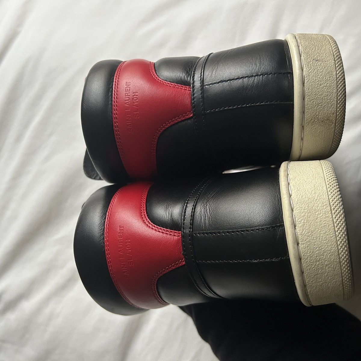 Saint Laurent Paris Saint Laurent SL/10H high top sneakers Size US 7.5 / EU 40-41 - 7 Thumbnail