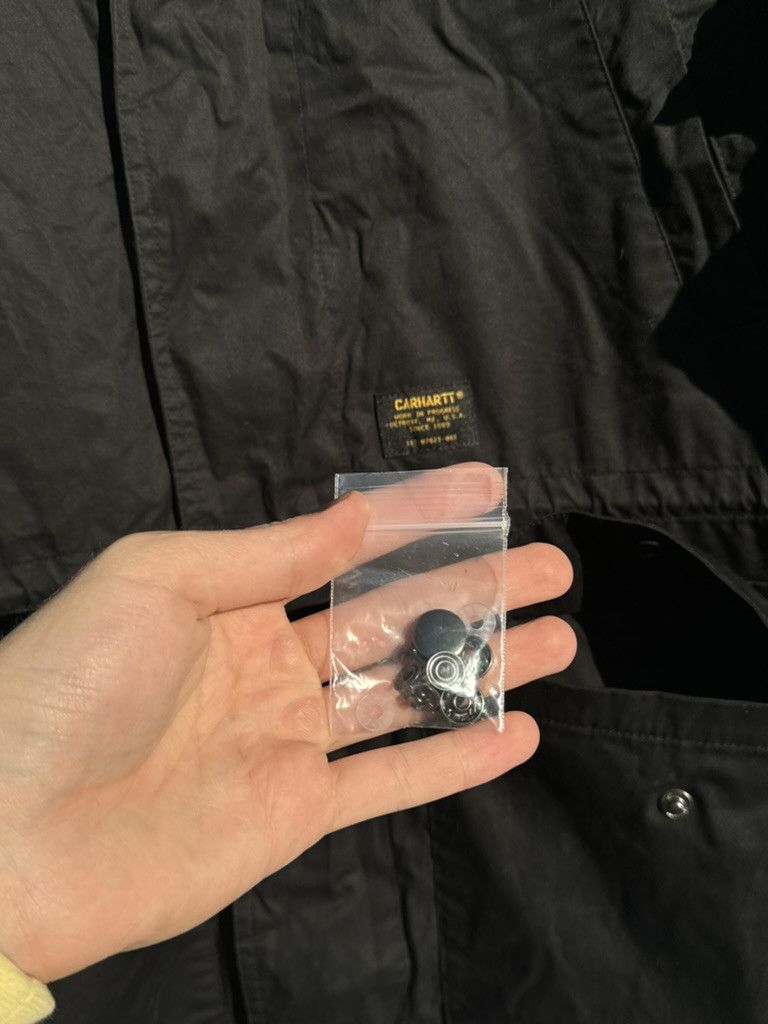 Carhartt Carhartt Anker Parka Wax Jacket Black M Size US M / EU 48-50 / 2 - 6 Thumbnail