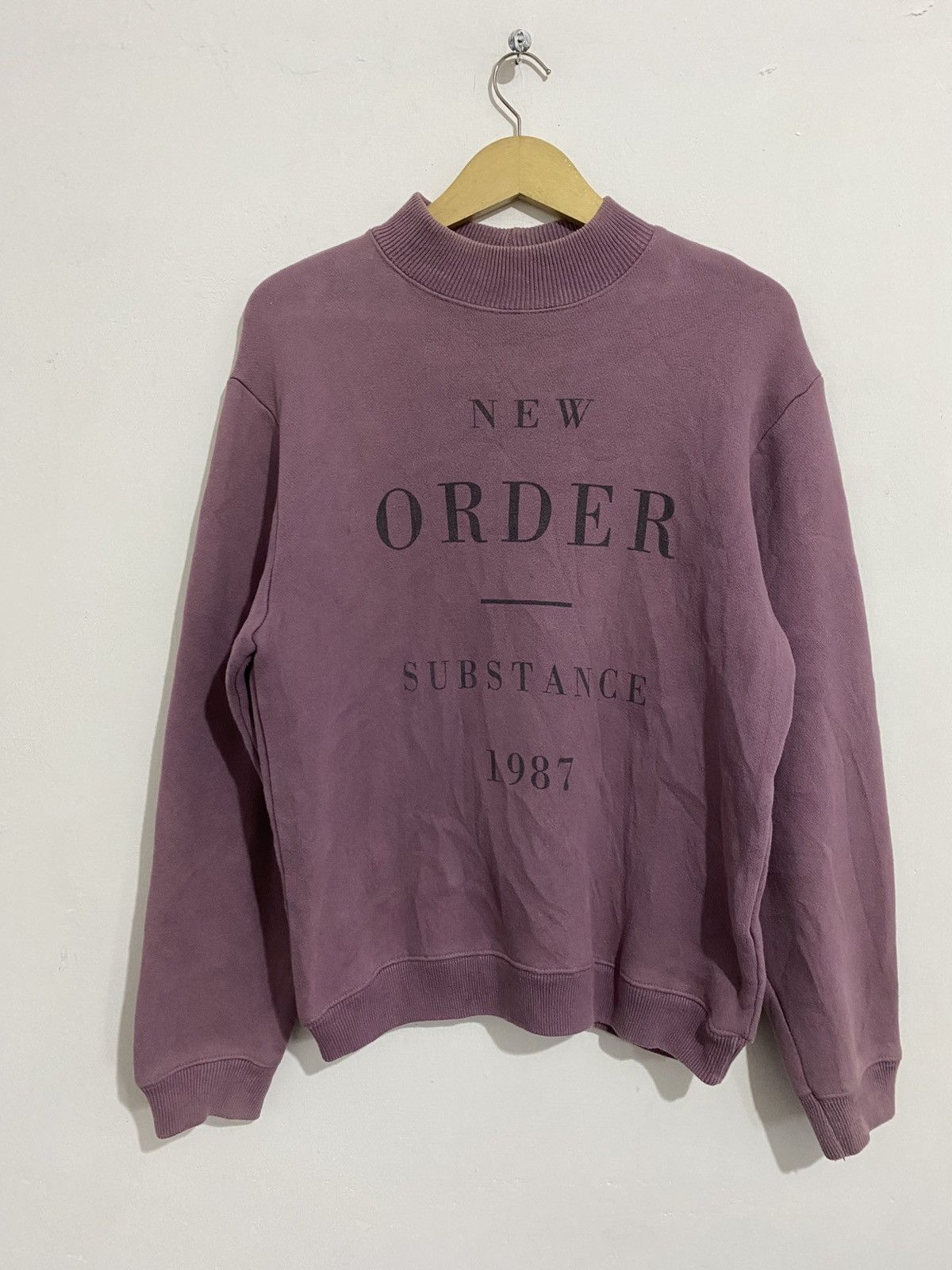 Japanese Brand Japanese closet new order substance 1987 crewneck turtle Size US M / EU 48-50 / 2 - 1 Thumbnail