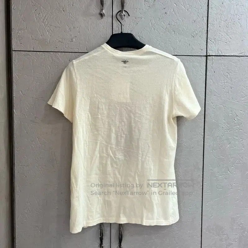 Dior Dior Yellow Cotton Graphic Women's T. Size M / US 6-8 / IT 42-44 - 3 Thumbnail