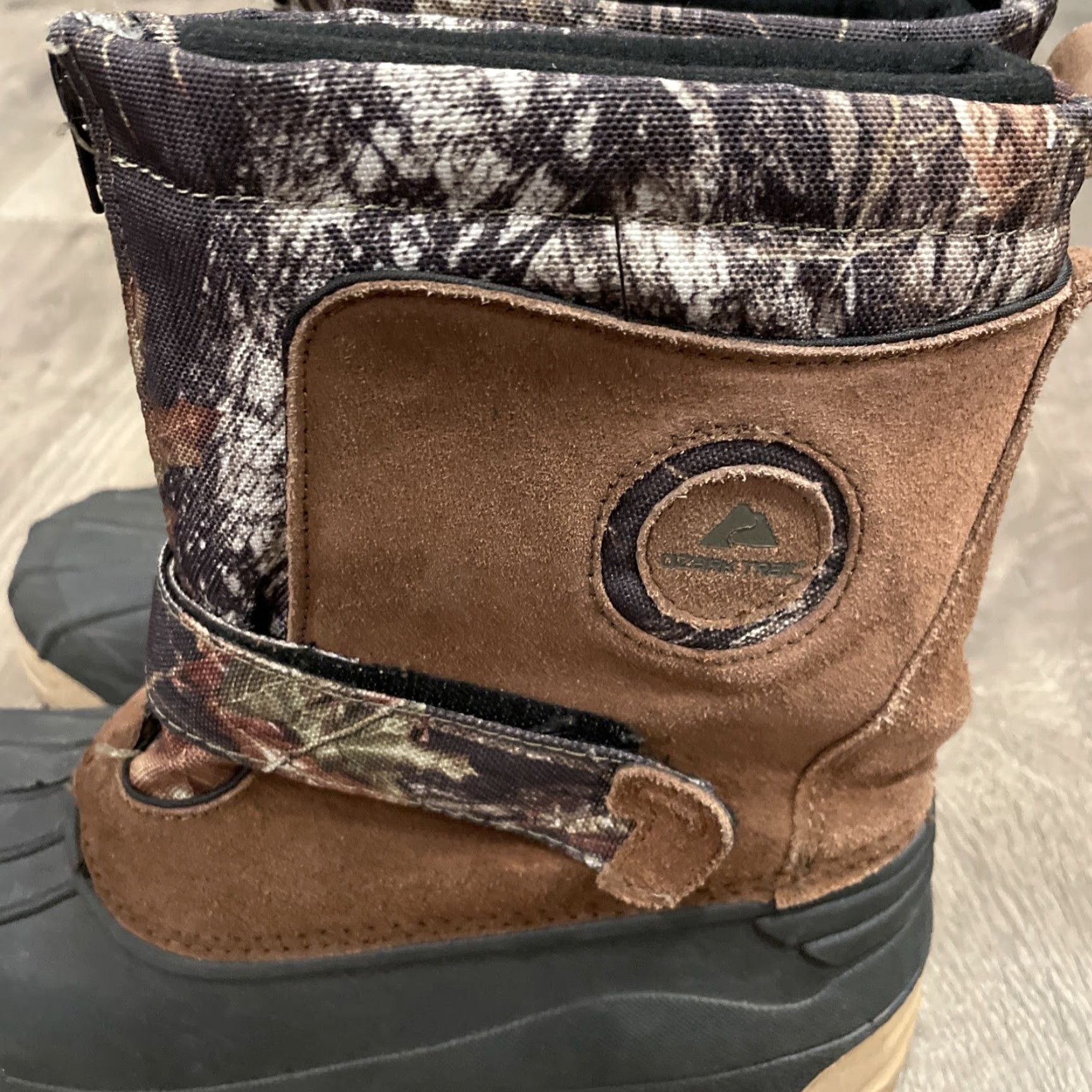 Vintage VINTAGE Ozark Trail Thinsulate Duck Boots Size 6 Camouflage Brown Winter Teens Size US 6 / EU 39 - 2 Thumbnail