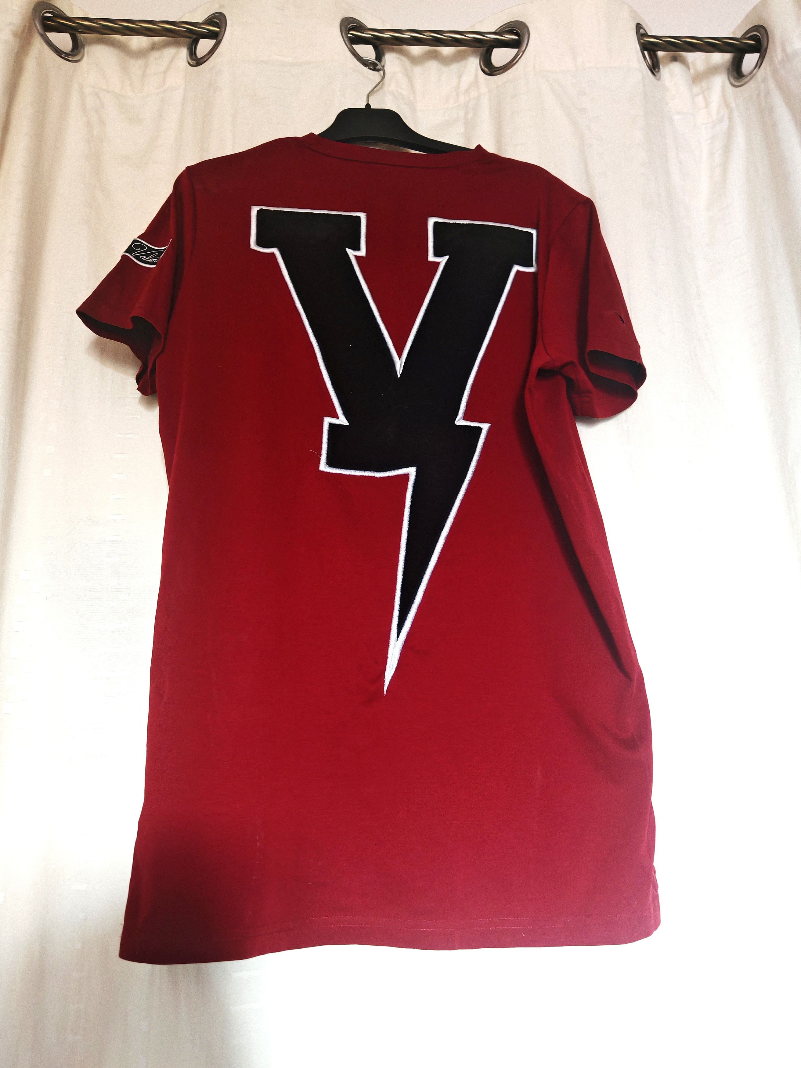 Designer Richard Valentine Thunderbolt Logo T-Shirt Trashed Size US S / EU 44-46 / 1 - 7 Thumbnail