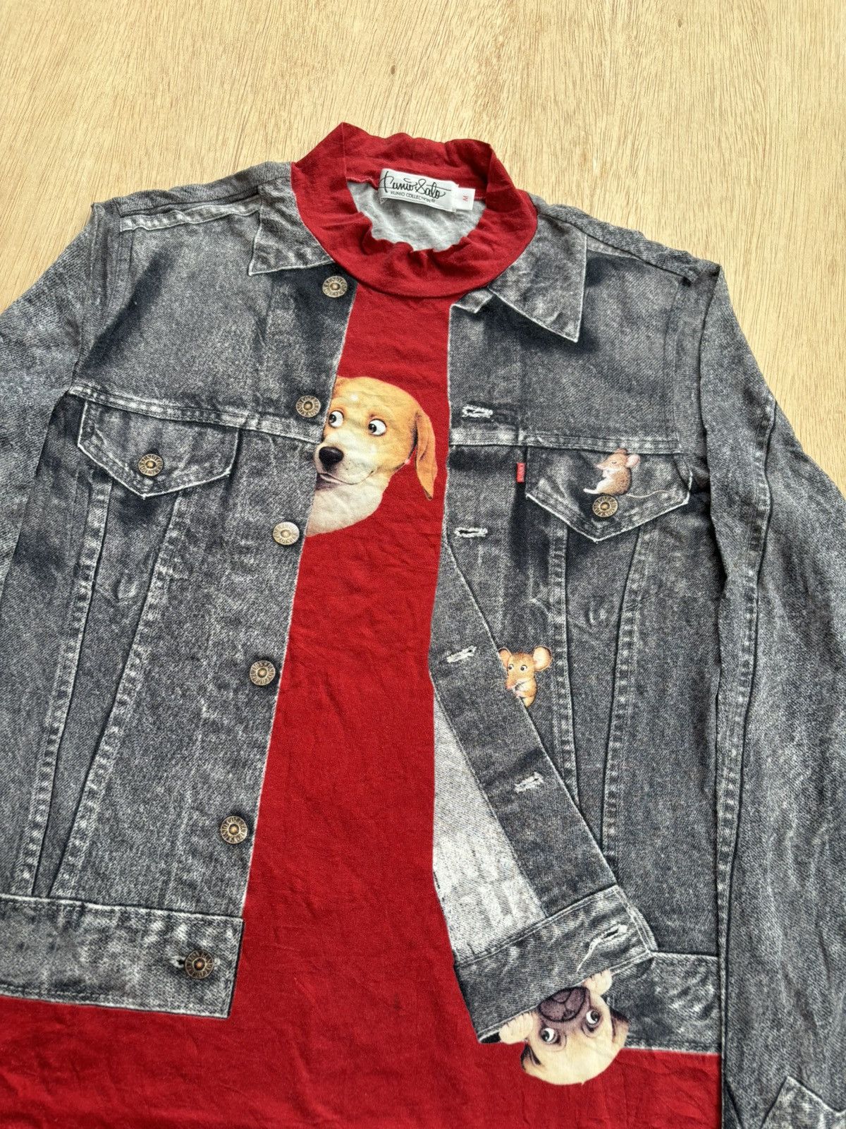 Hysteric Glamour × Japanese Brand Vintage Kunio Collection Double Layer Style Longsleeve Size US M / EU 48-50 / 2 - 3 Thumbnail