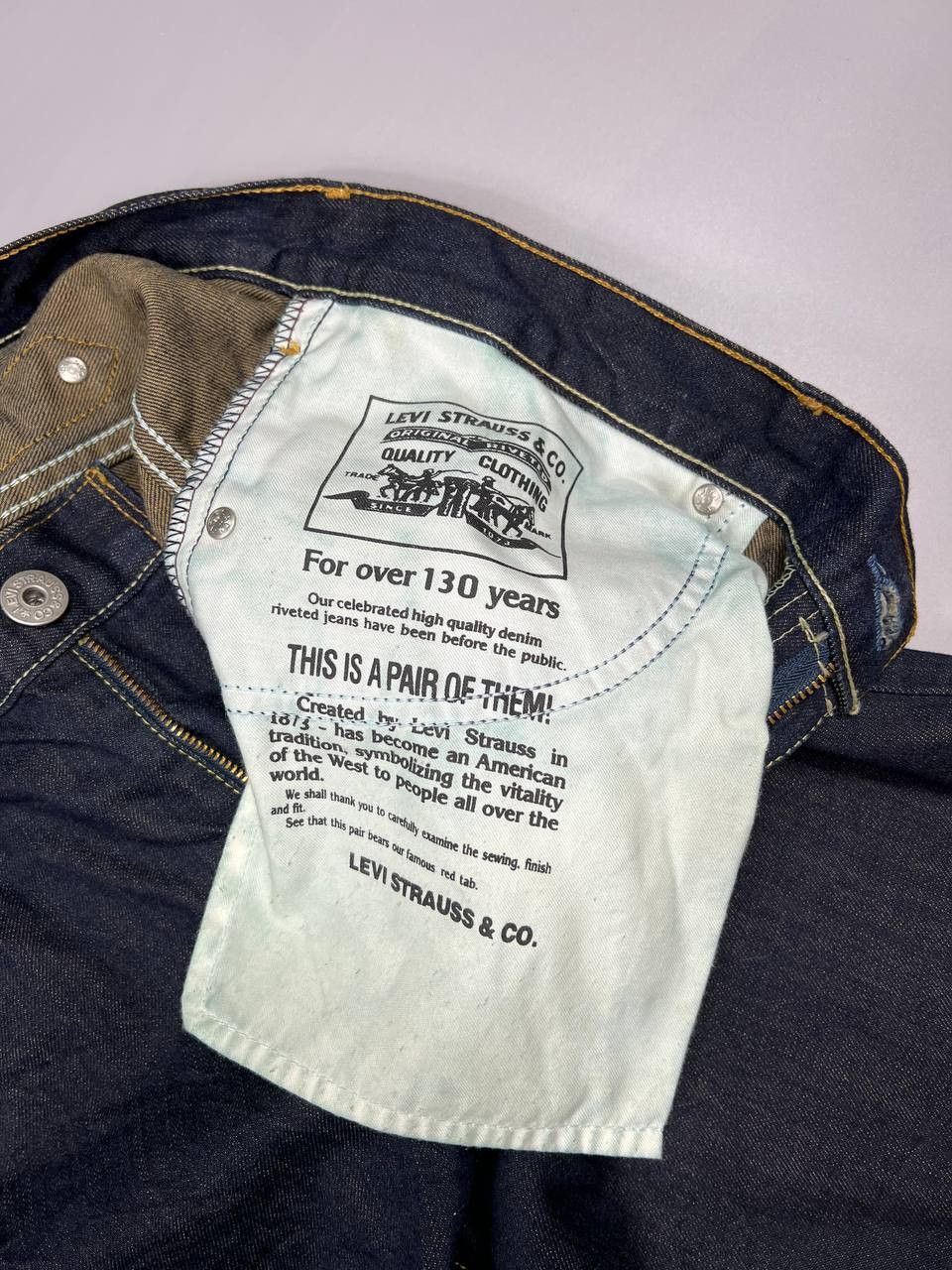 Levi's Vintage Levi's Bootcut 503 Loose Selvedge Jeans Flared Denim Size US 36 / EU 52 - 23 Thumbnail