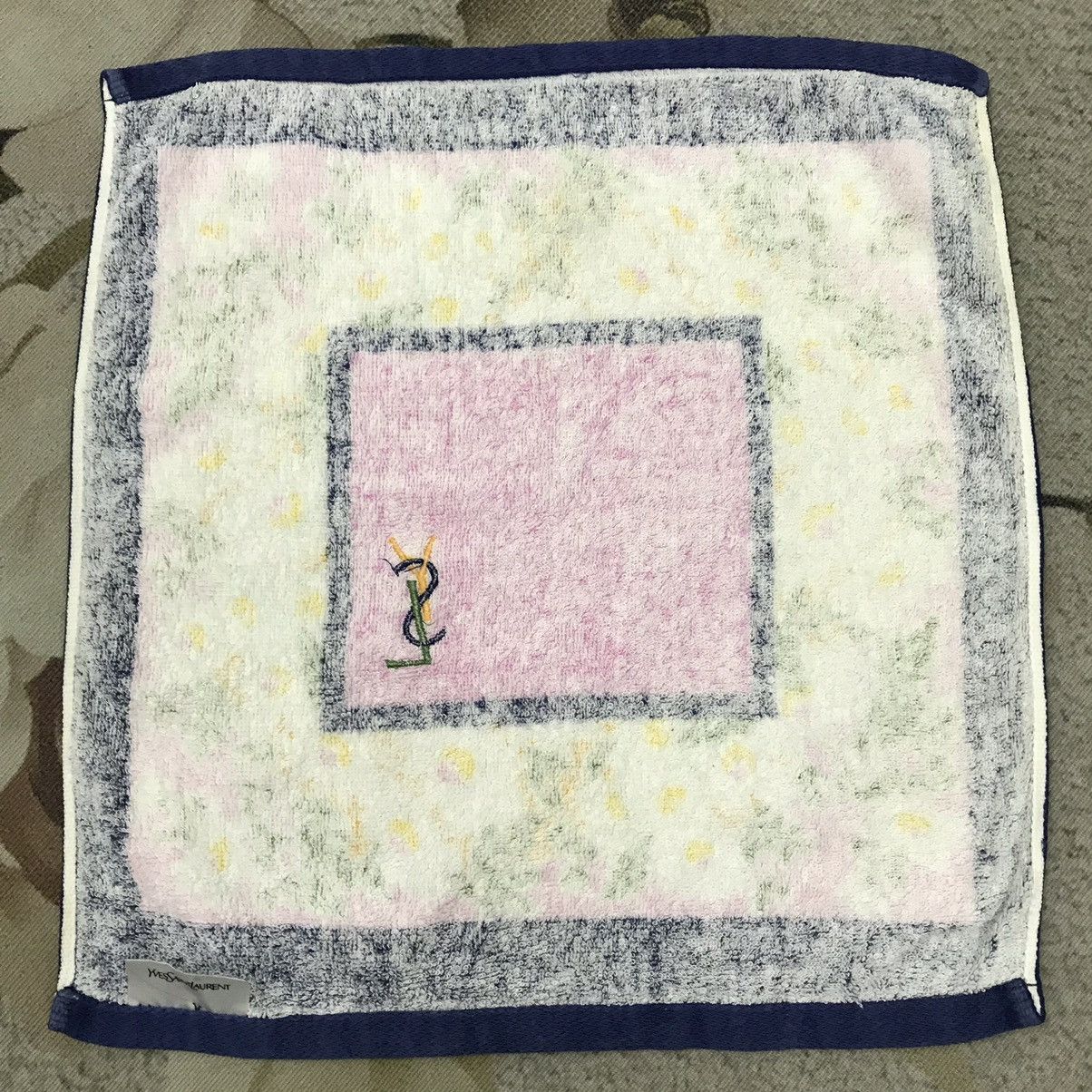 Yves Saint Laurent Vtg Yves Saint Lauren YSL mini towel handkerchief Japan Size ONE SIZE - 2 Thumbnail