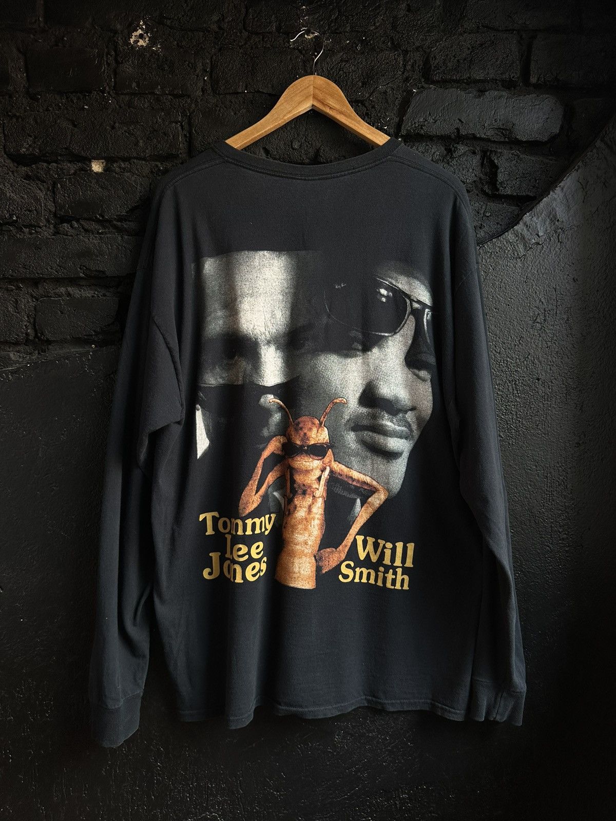 Rap Tees × Vintage Vintage MEN IN BLACK rap tee Size US XL / EU 56 / 4 - 2 Thumbnail