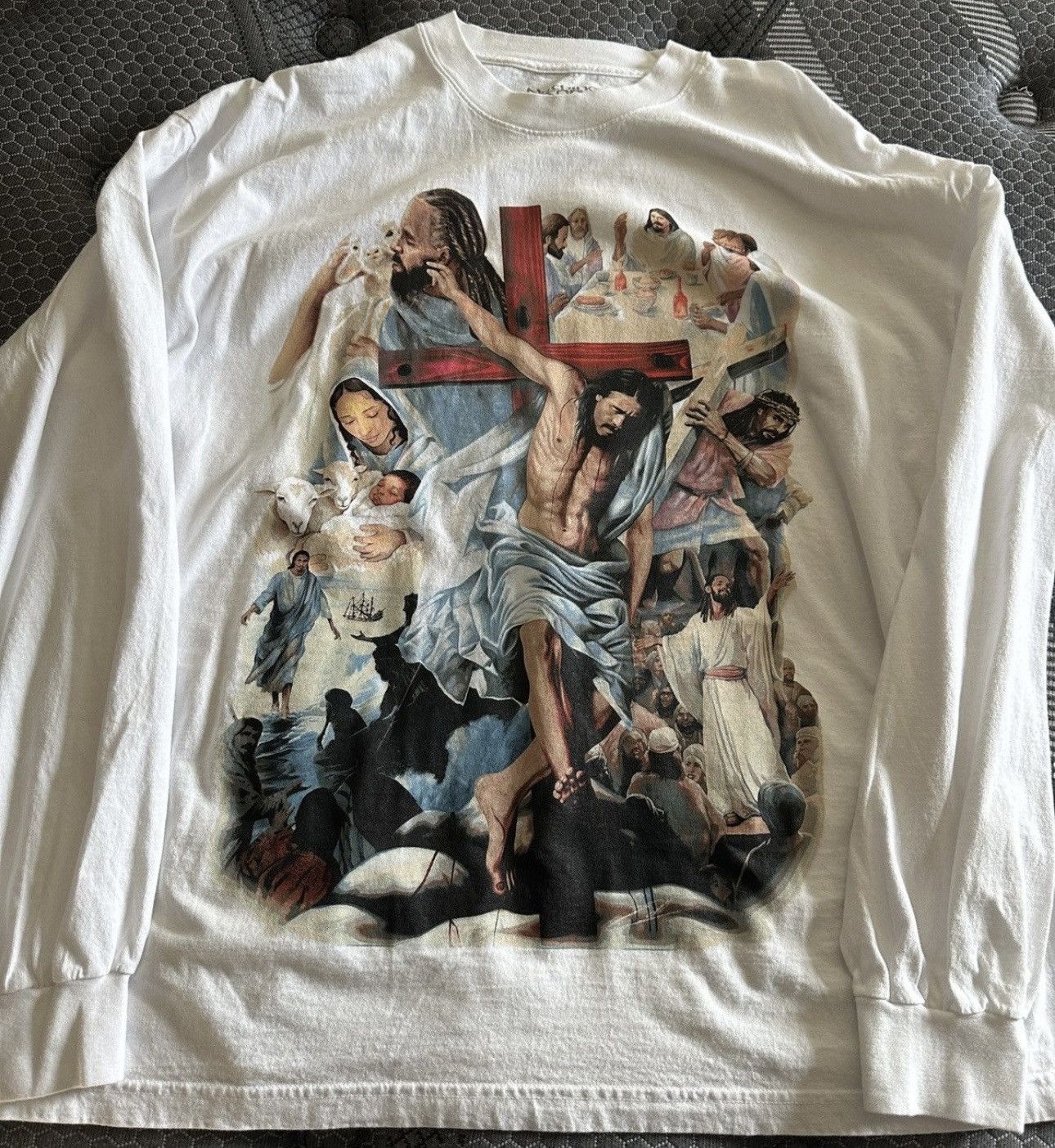 Vintage Brand New Nothing Personal Blessings T-Shirt Size XL Size US XL / EU 56 / 4 - 1 Thumbnail