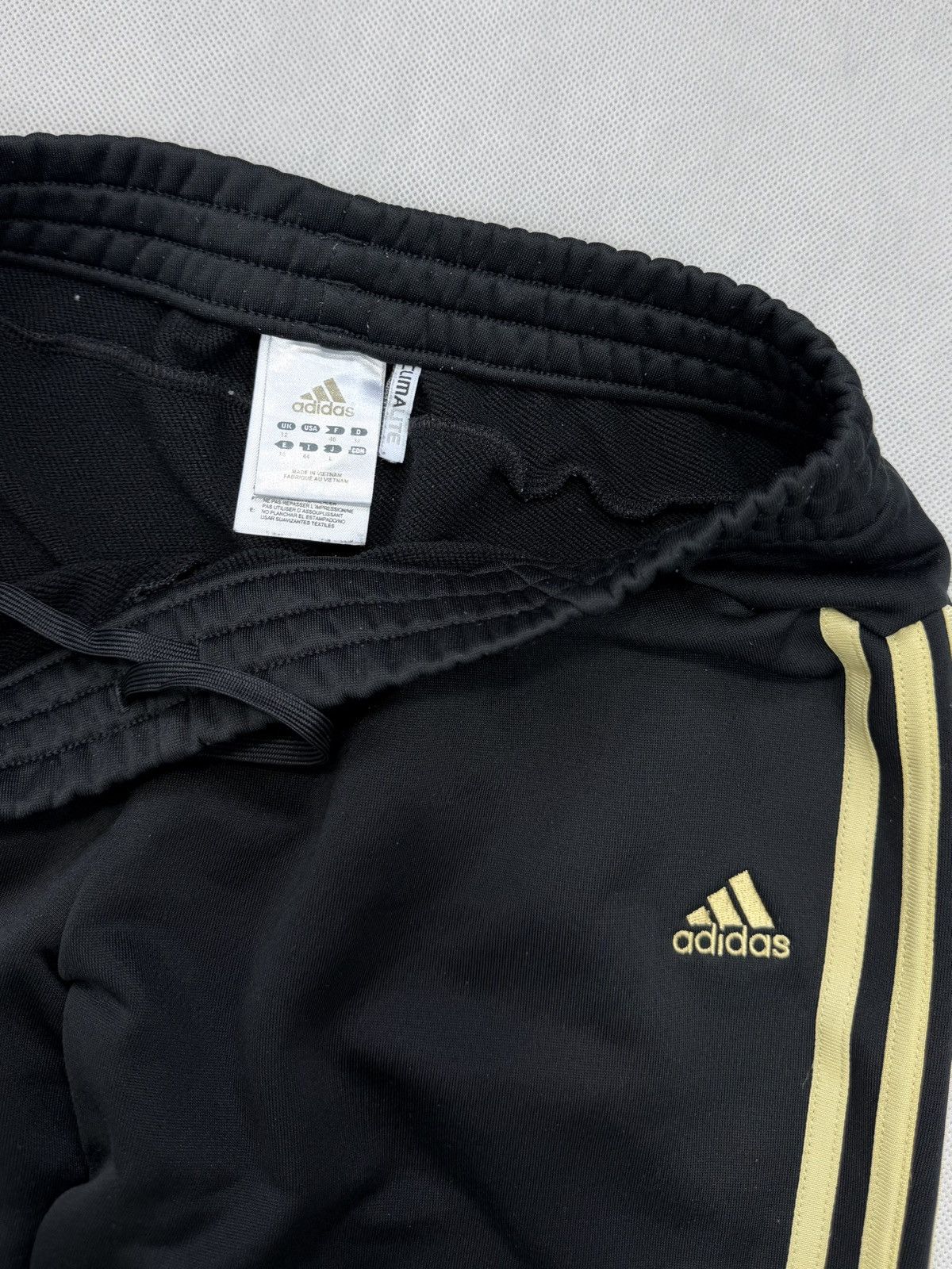 Adidas Adidas Climalite Sweatshirt + Pants Set Gold Stripes Size M / US 6-8 / IT 42-44 - 9 Thumbnail