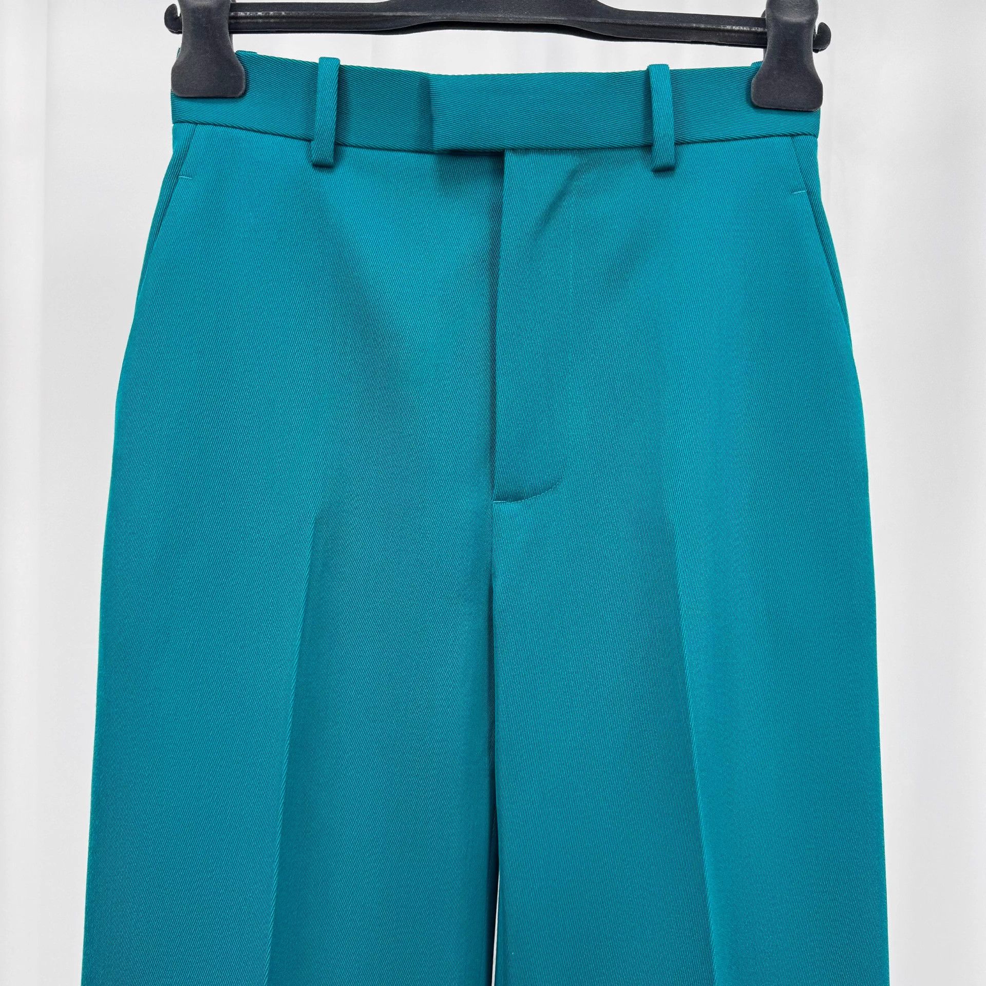 Bottega Veneta BV Wool High-Waist Wide-Leg Pants 36 NWT Size 26" / US 2 / IT 38 - 3 Thumbnail