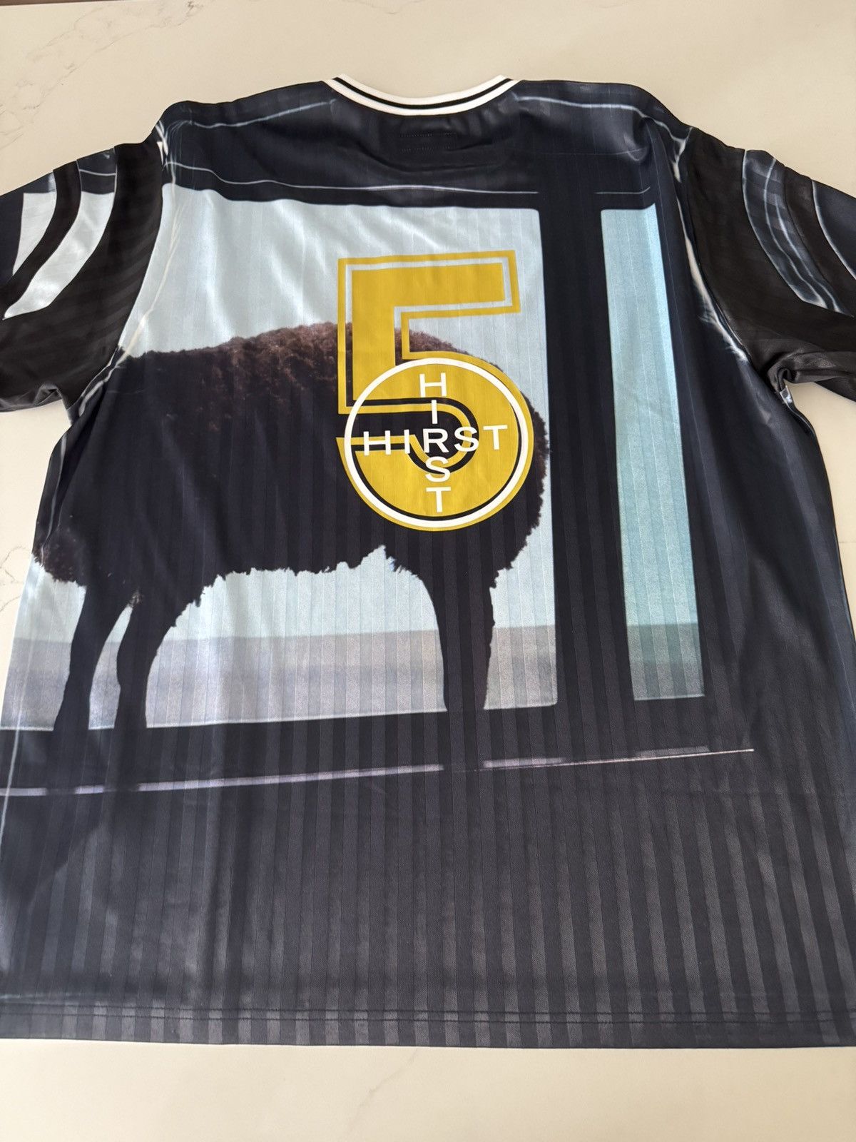 Supreme Damien Hirst soccer jersey