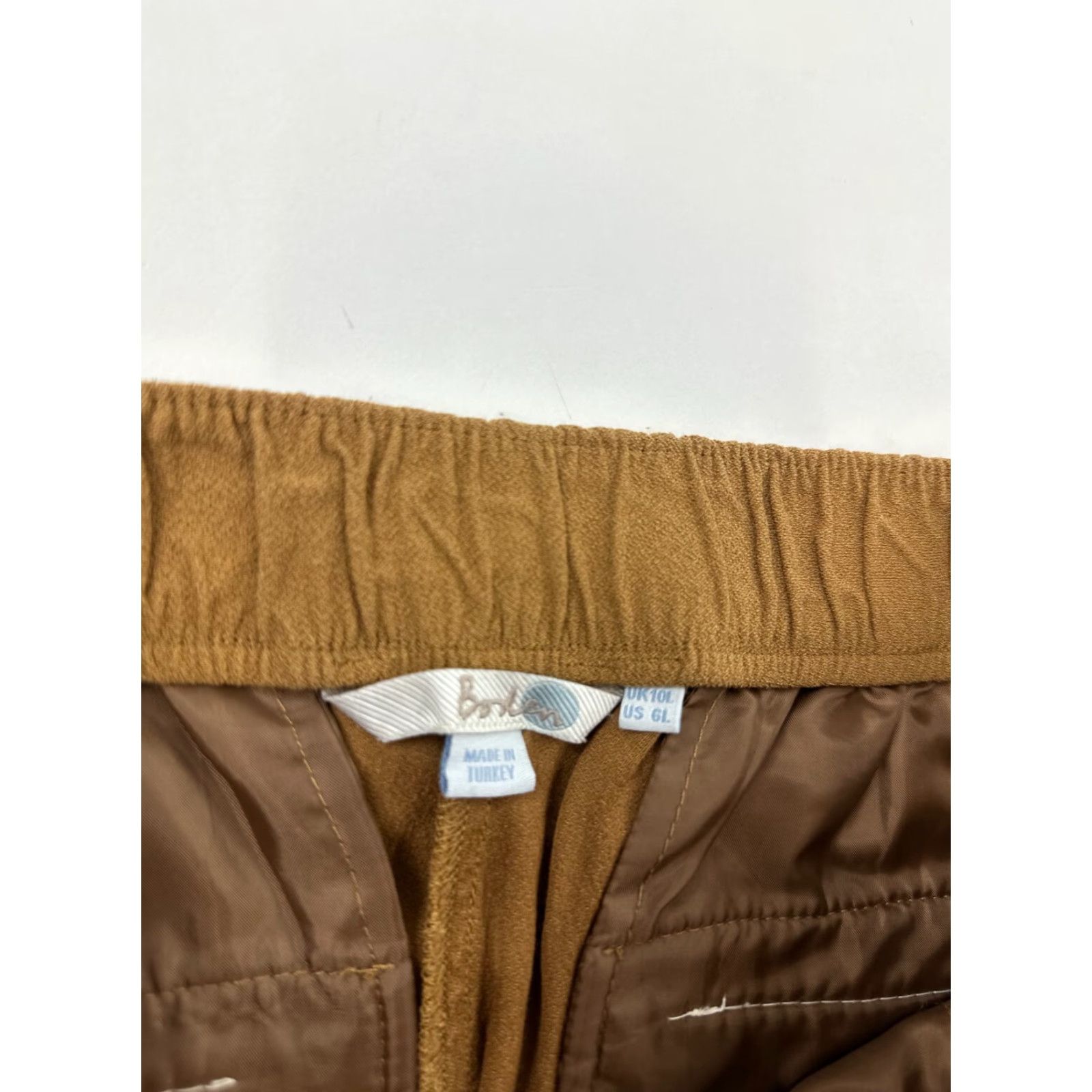 Boden Boden Womens Pants 6 Brown Jogger Elastic Waist Womens Size 28" / US 6 / IT 42 - 4 Thumbnail