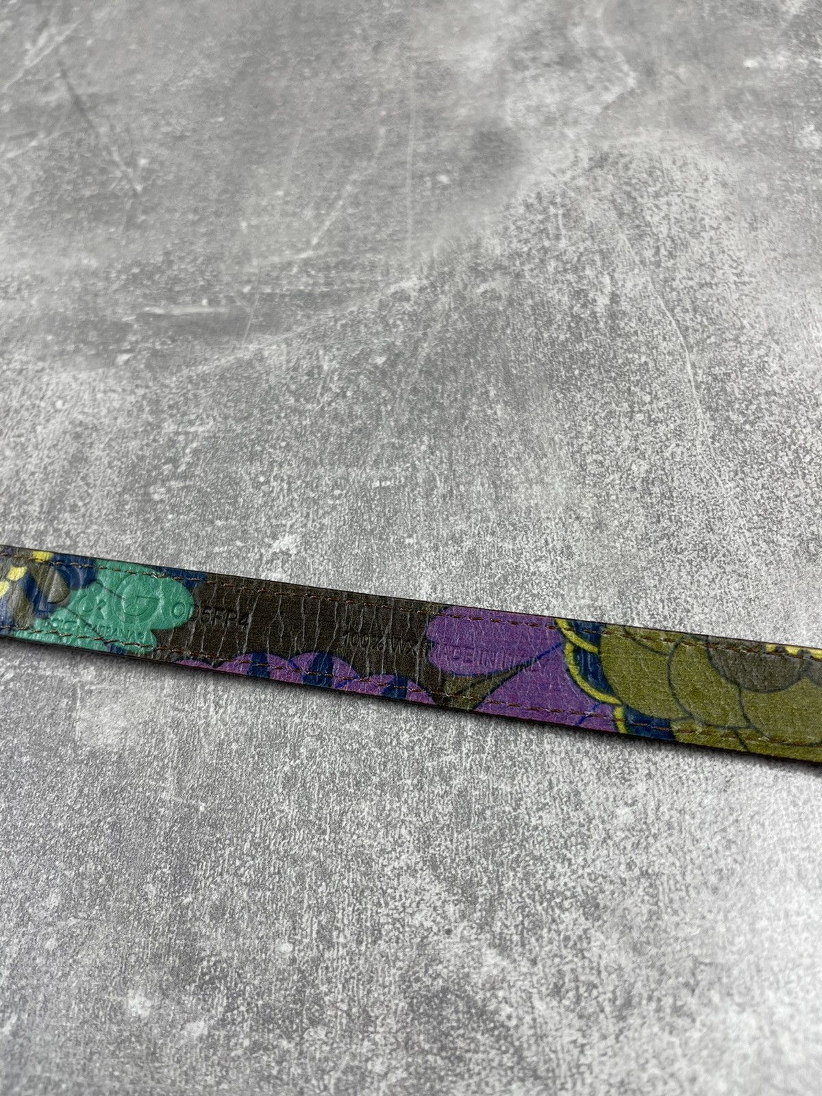 Dolce & Gabbana × Vintage Dolce&Gabbana Leather Jungle Celebrity DsG Logo Belt Size ONE SIZE - 8 Thumbnail