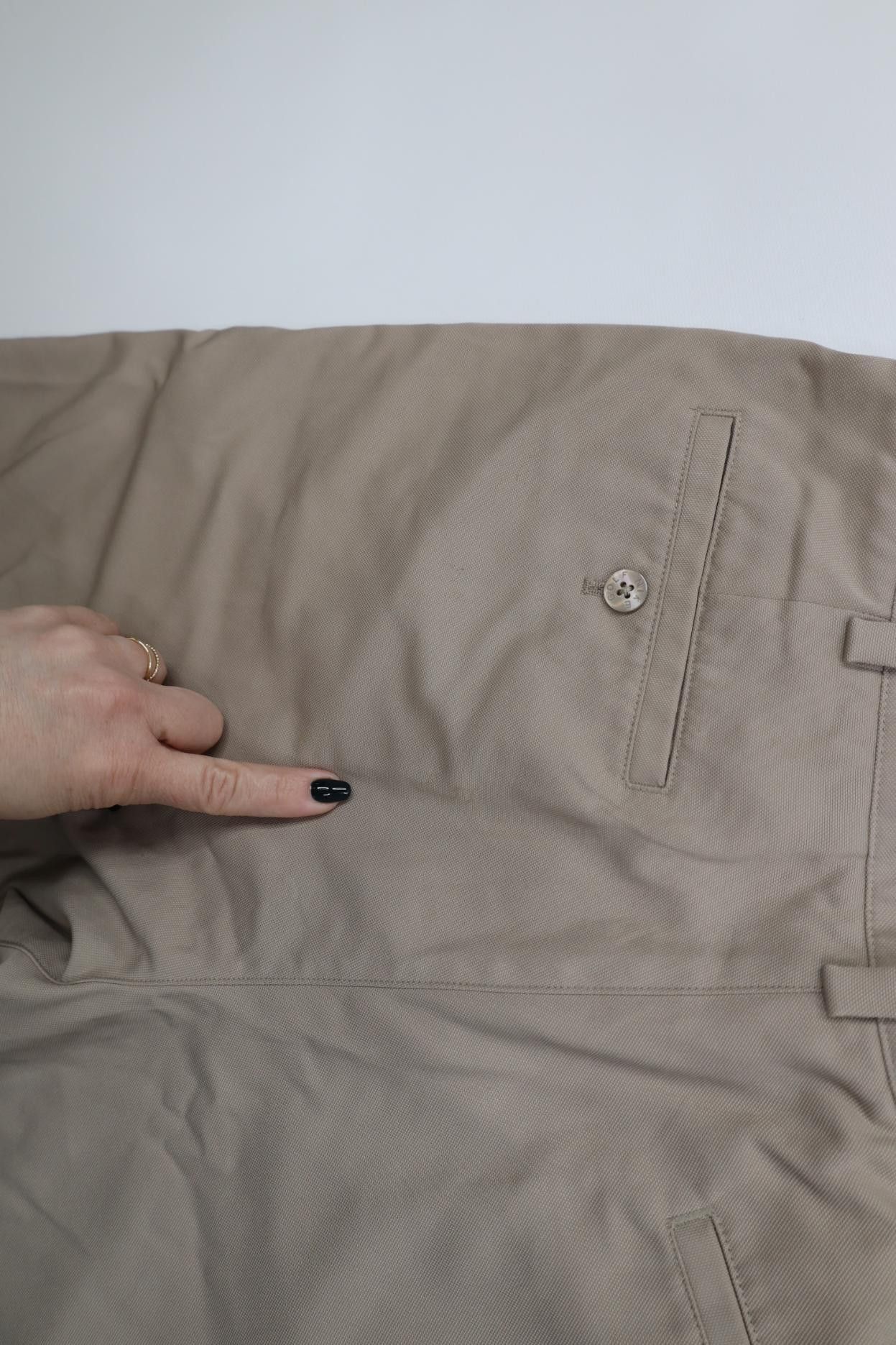 Nike Vintage Y2K Nike Golf Knit Pleated Chino Golf Shorts Beige Size US 32 / EU 48 - 11 Thumbnail