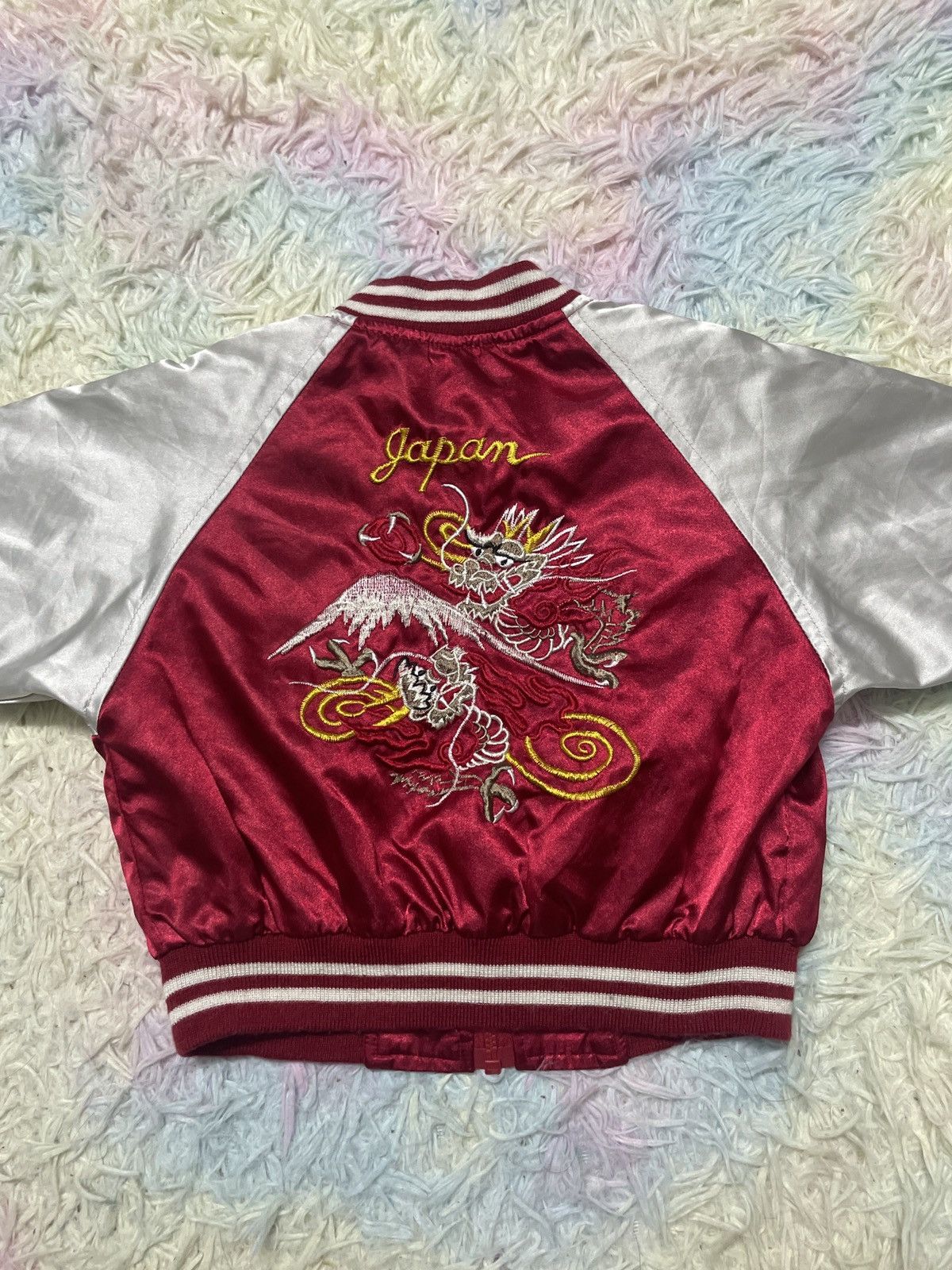Japanese Brand Kids sukajan dragon jacket Size US XXS / EU 40 - 4 Thumbnail
