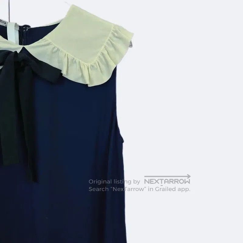 Miu Miu Miu Miu Sleeveless Black Cotton Summer Top . Size S / US 4 / IT 40 - 3 Thumbnail