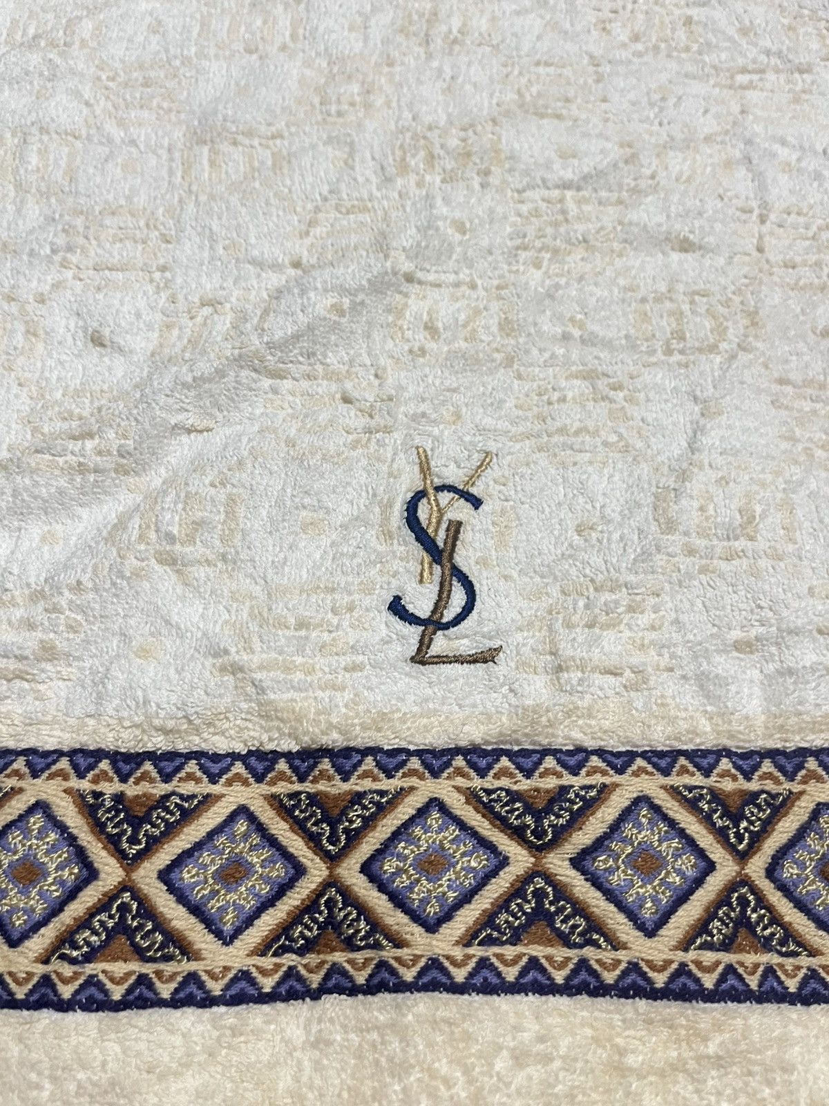 Vintage × Yves Saint Laurent Ysl sport towel Size ONE SIZE - 2 Thumbnail