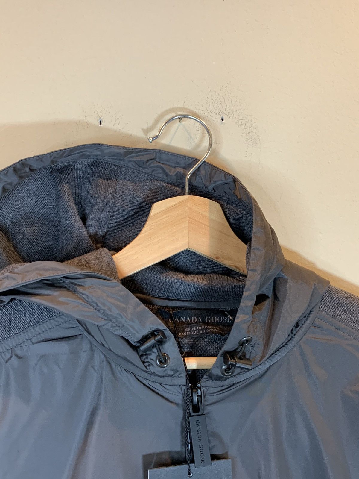 Canada Goose × Designer *RARE* New Canada Goose Merino Wool Windbridge Hoody Jacket Size US M / EU 48-50 / 2 - 5 Thumbnail