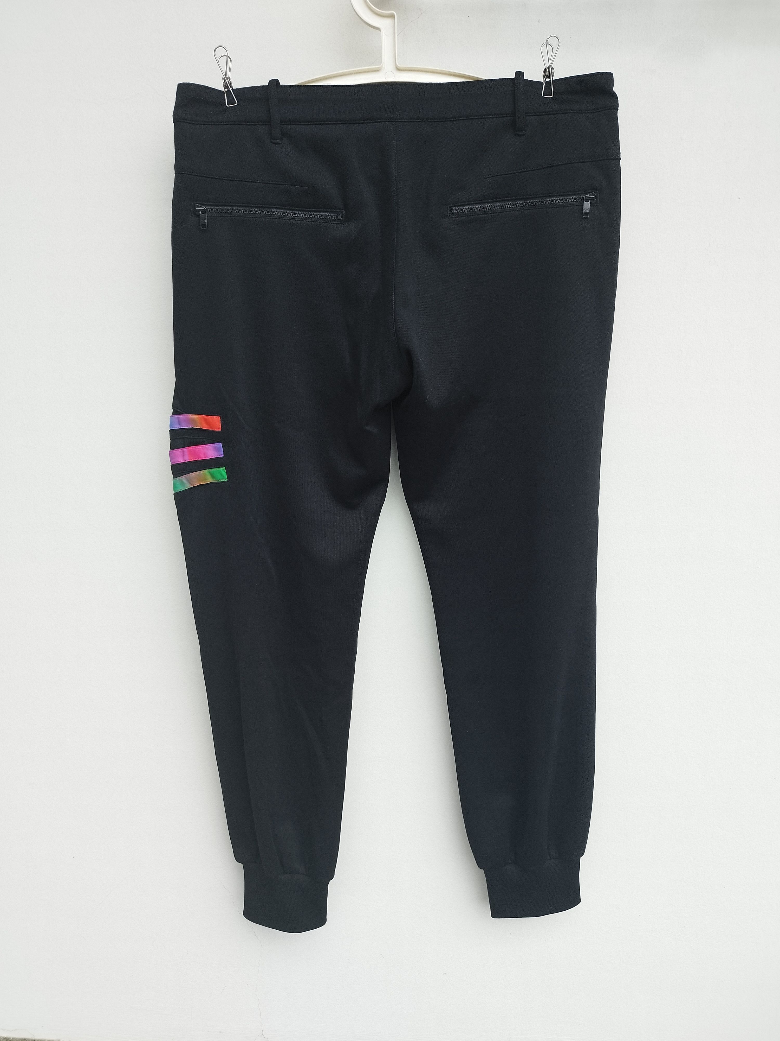 Y-3 Y-3 YOHJI YAMAMOTO x ADIDAS MULTI COLOR STRIPES JOGGER Size US 34 / EU 50 - 2 Thumbnail