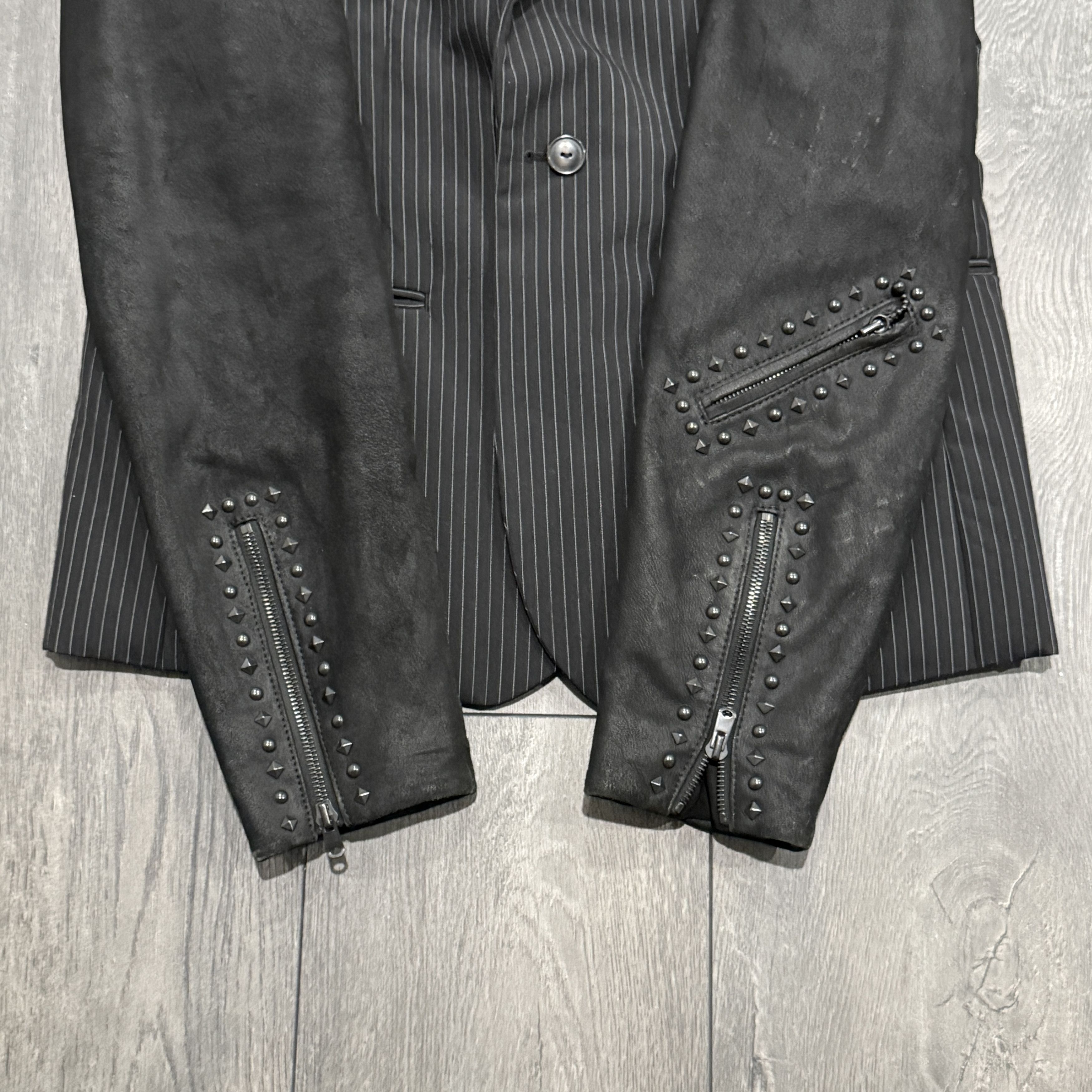 Number (N)ine AW05 Studded Hybrid Blazer