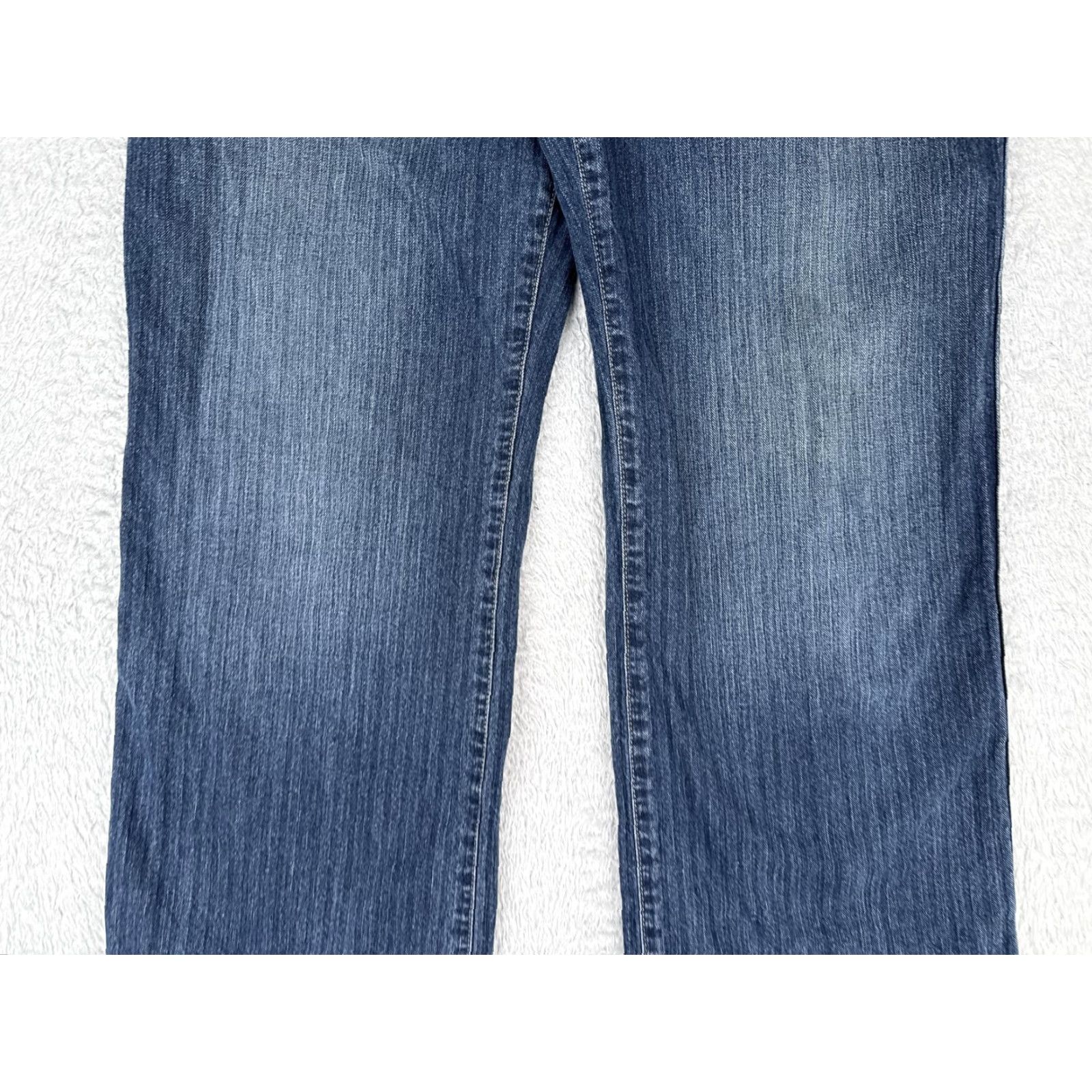Ralph Lauren Ralph Lauren Jeans Co. Jeans - Women - 10 - Blue Denim - Straight Leg - Mid Rise - 31" Inseam - 5-Pocket - Medium Wash - 100% Cotton - Womens Size 32" / US 10 / IT 46 - 3 Thumbnail