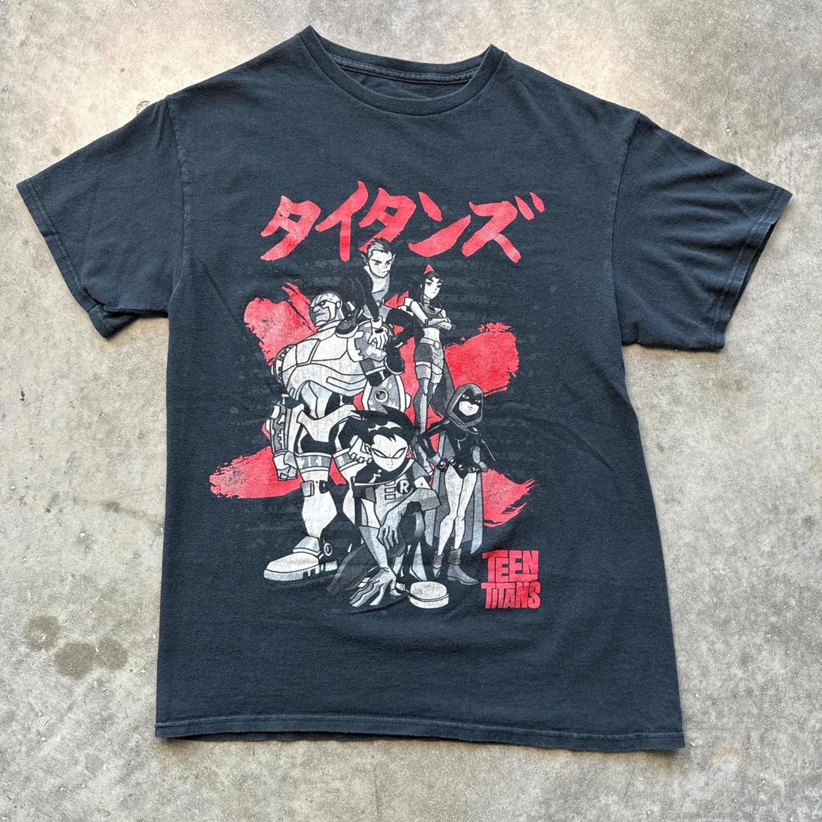 Other Teen Titansg Tokyo Japanese Logo Vintage Y2k Graphic T-Shirt Size US M / EU 48-50 / 2 - 1 Thumbnail