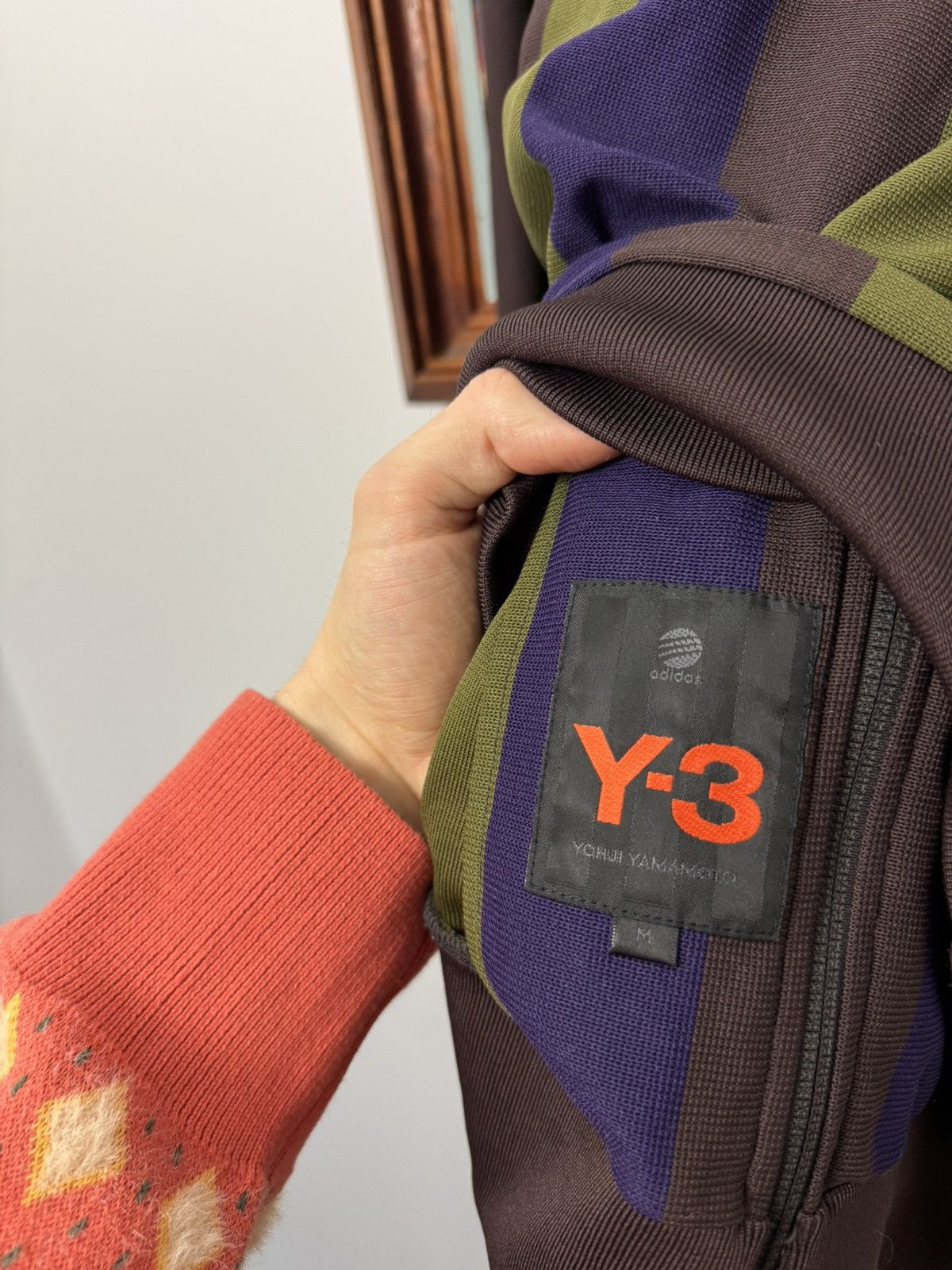 Adidas Vintage Adidas Y-3 Track Top Jacket Yohji Yamamoto Japan Size US M / EU 48-50 / 2 - 5 Thumbnail