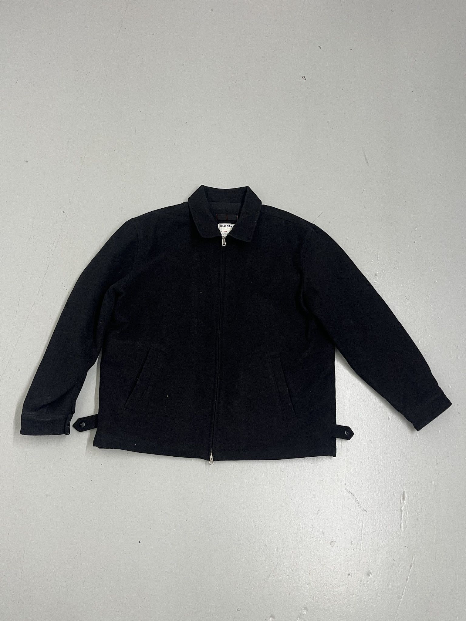 Vintage 2000s Wool Black Overcoat Size XXL Size US XXL / EU 58 / 5 - 1 Thumbnail
