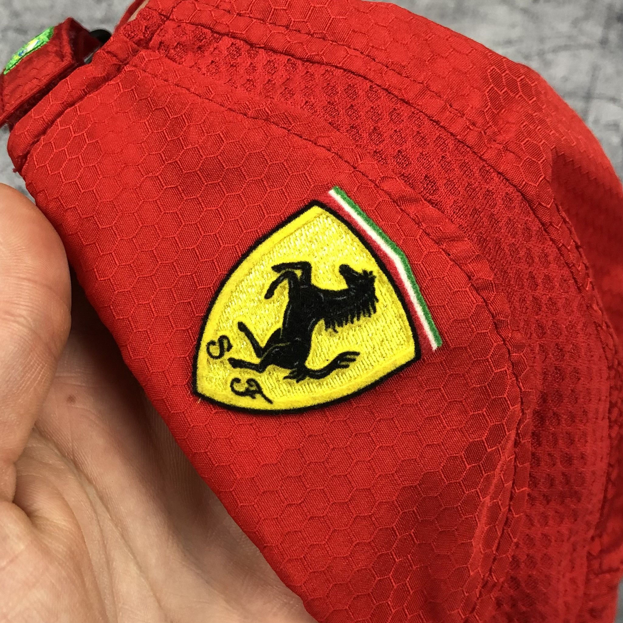 Ferrari Vintage Ferrari Felipe Massa Cap Carbon Brazil 5 Panel Size ONE SIZE - 3 Thumbnail
