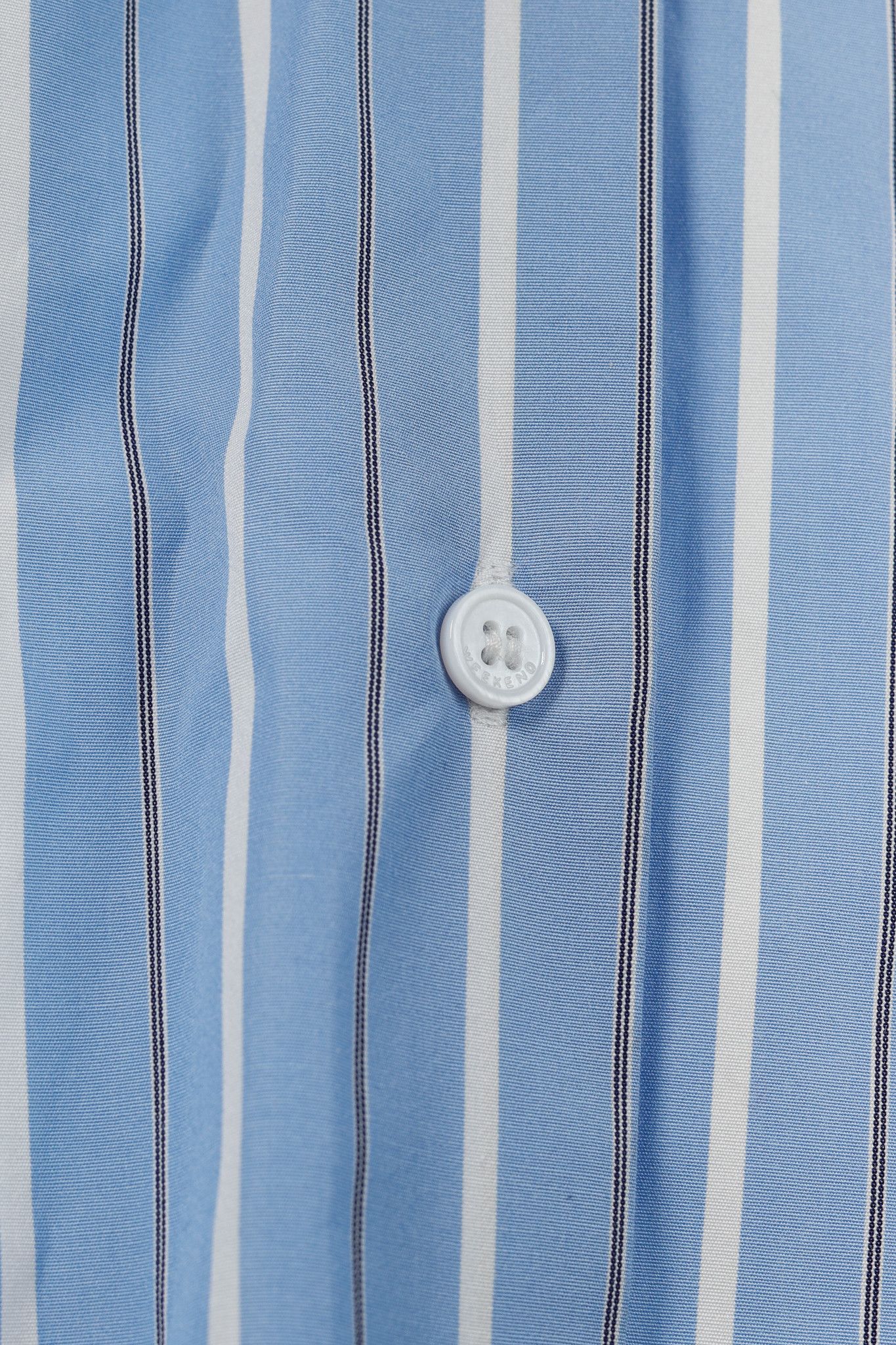 Weekend Max Mara Weekend Max Mara Nadar Striped Embroidered Cotton Shirt Size S / US 4 / IT 40 - 10 Thumbnail