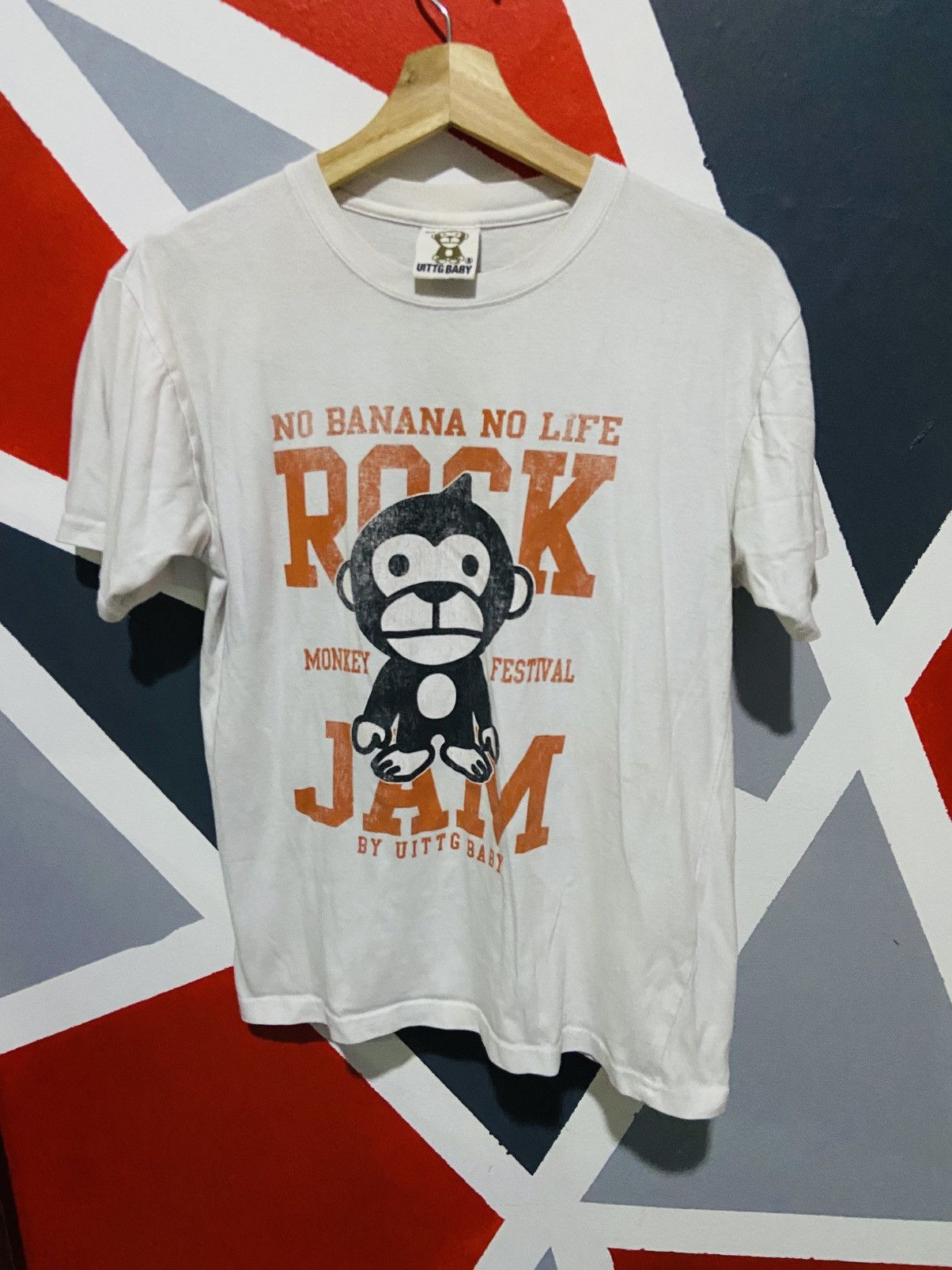 Japanese Brand UITTG BABY Rock Jam Monkey Festival Size US M / EU 48-50 / 2 - 1 Thumbnail