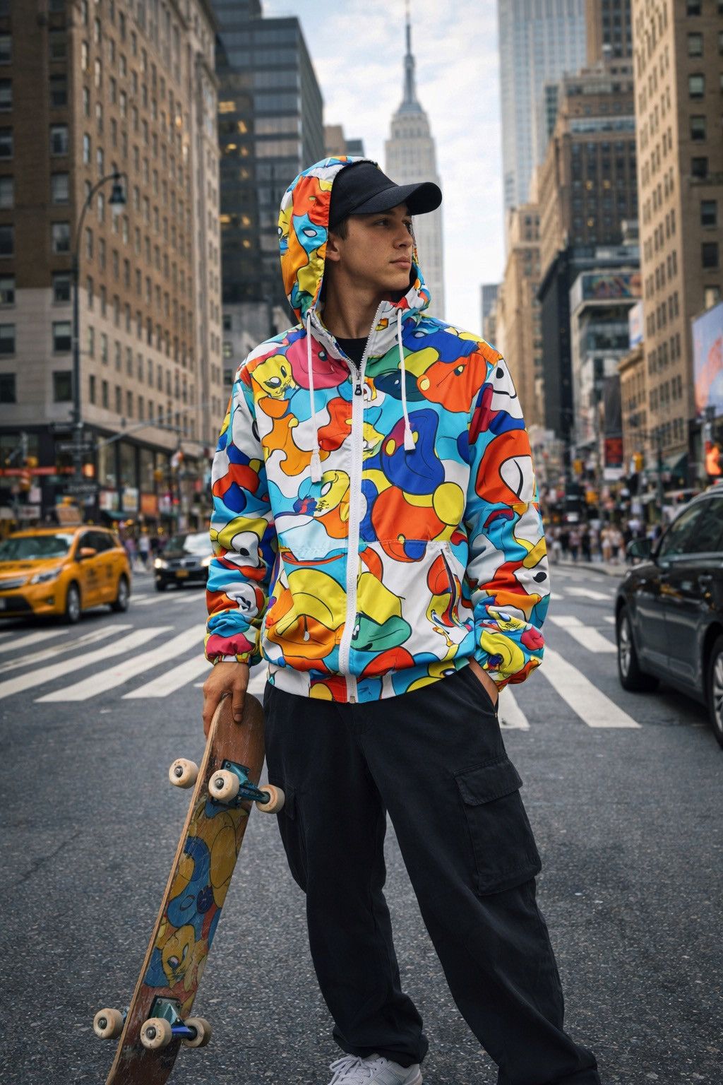 Members Only Looney Tunes x Members Only Space Jam Windbreaker – Size L Size US L / EU 52-54 / 3 - 1 Thumbnail