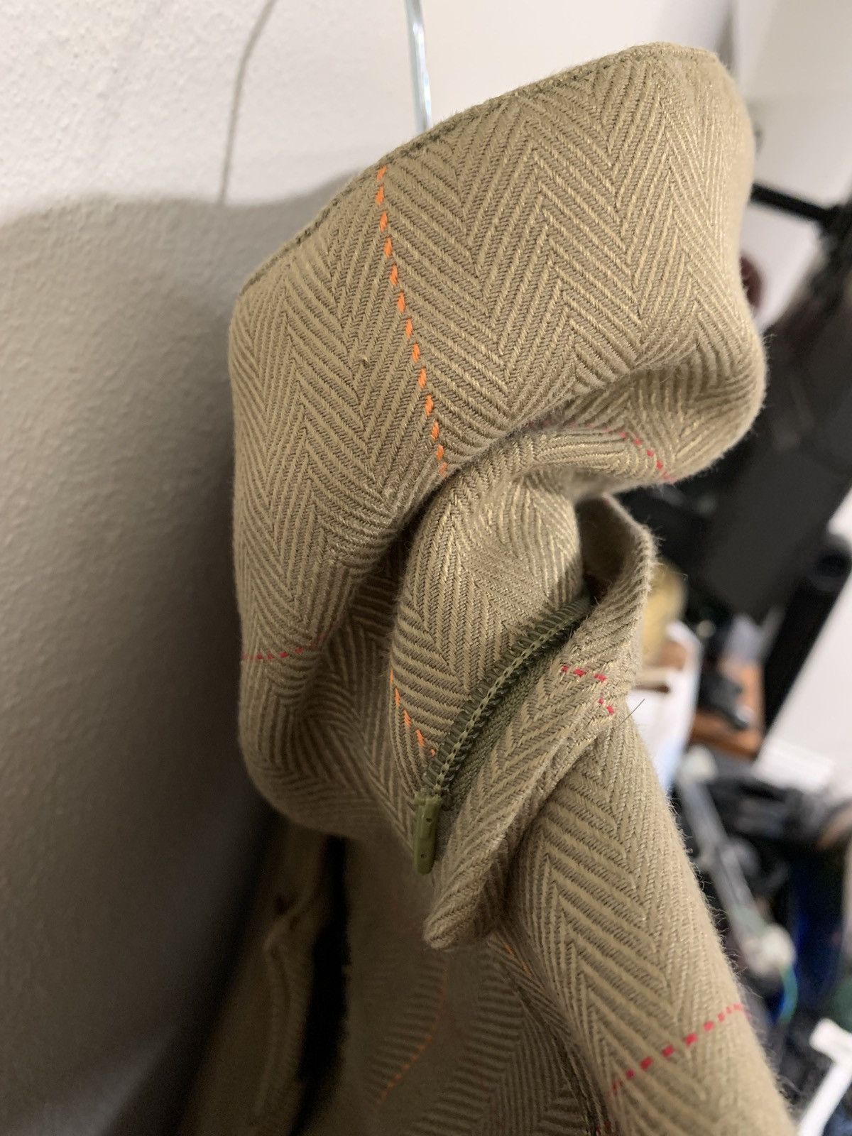 Pulse Pulse brown plaid zipper jacket. Size US L / EU 52-54 / 3 - 8 Thumbnail