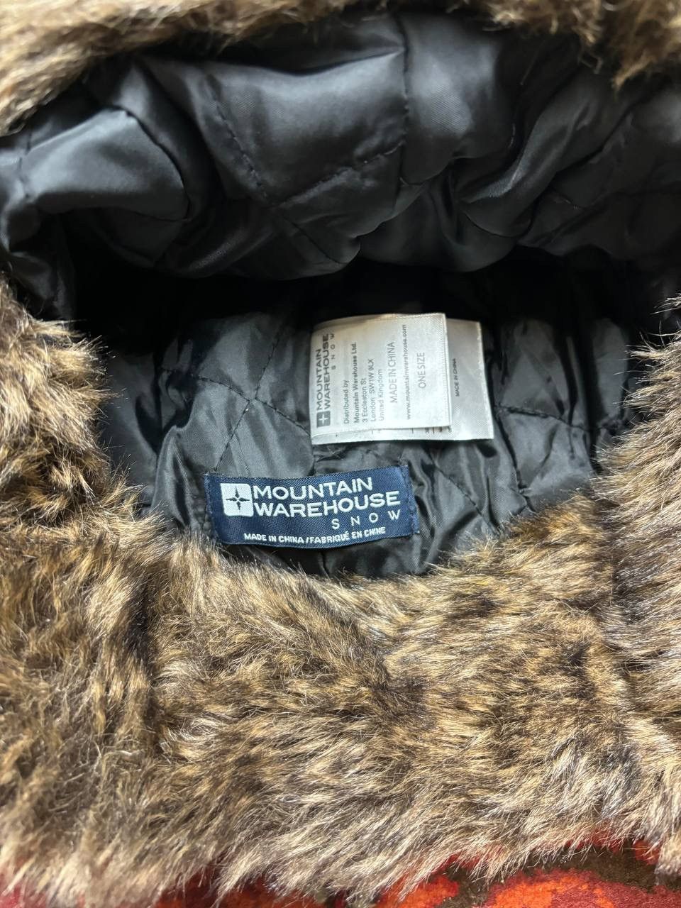 Hysteric Glamour × Vintage Vintage Y2K Japanese brand Ushanka nylon opium black fur Size ONE SIZE - 8 Thumbnail