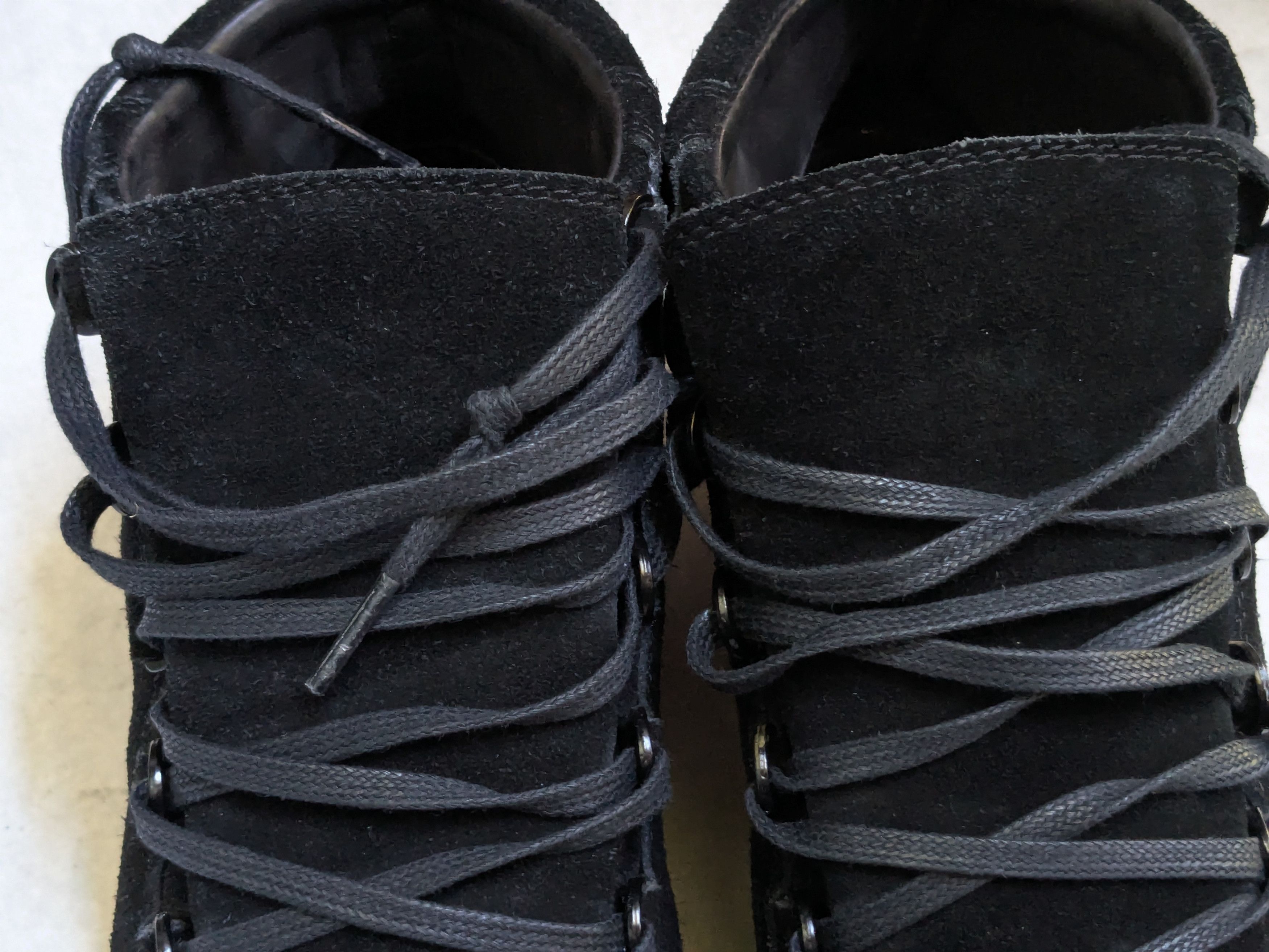 Balenciaga Balenciaga Arena Sneakers Black 10 High Tops Leather Suede Size US 10 / EU 43 - 3 Thumbnail