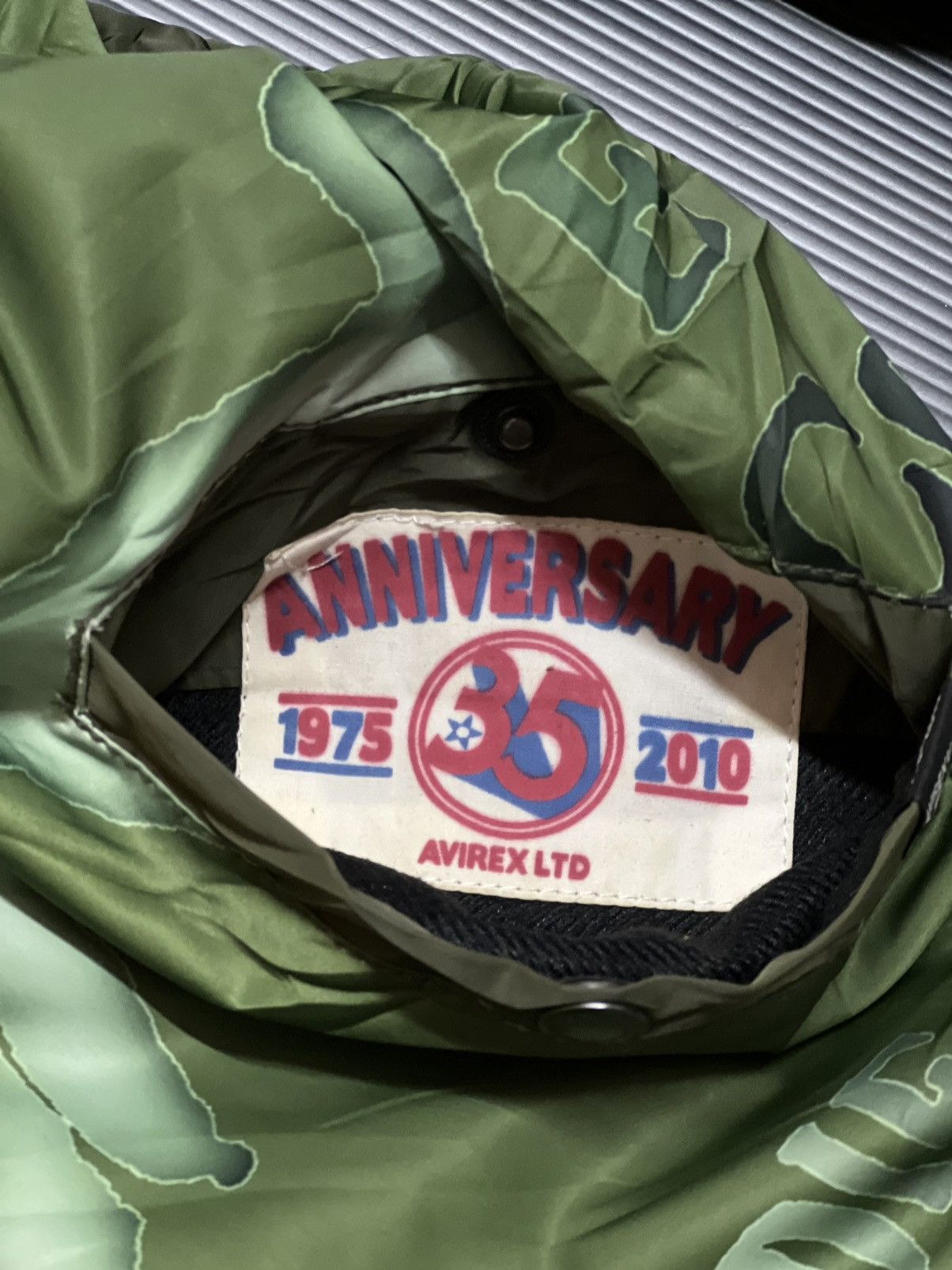 Avirex 🔥HOT DROPS🔥AVIREX Men's flight jacket Green Size L Size US L / EU 52-54 / 3 - 6 Thumbnail