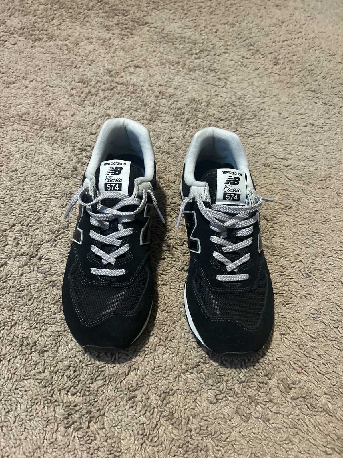 New Balance New Balance 574 ‘Black White’ (M9.5) Size US 9.5 / EU 42-43 - 1 Thumbnail