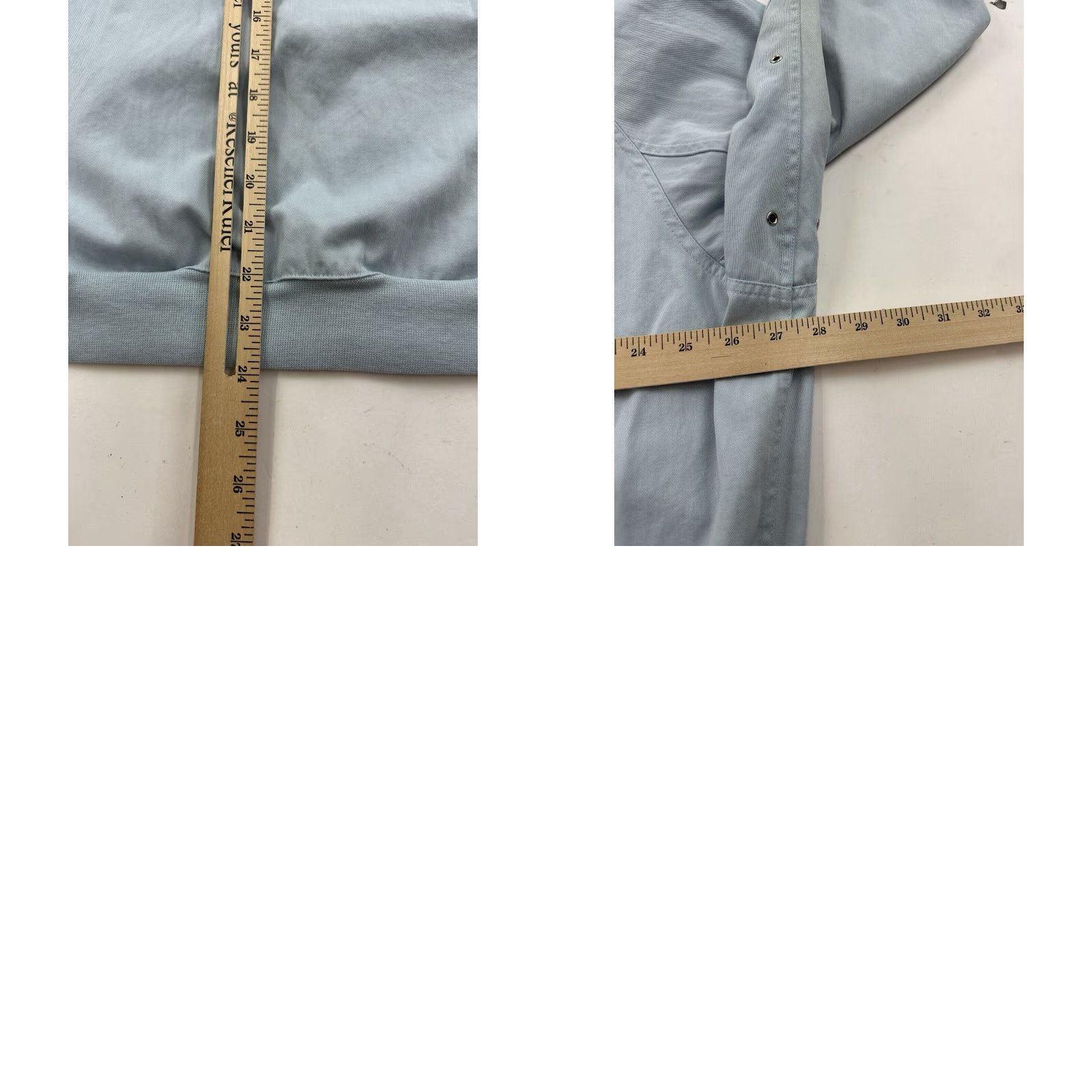 Jantzen VINTAGE Jantzen Jacket Mens Large Blue Full Zip USA Made Poly Cotton Blend Size US L / EU 52-54 / 3 - 8 Thumbnail