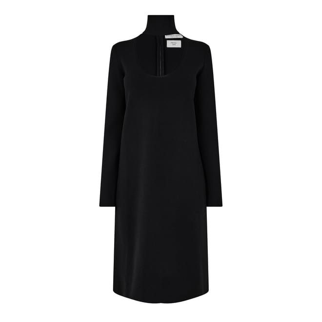 Bottega Veneta Bottega Veneta Scoop Neck Midi Slip Dress in Black Size XS / US 0-2 / IT 36-38 - 1 Thumbnail