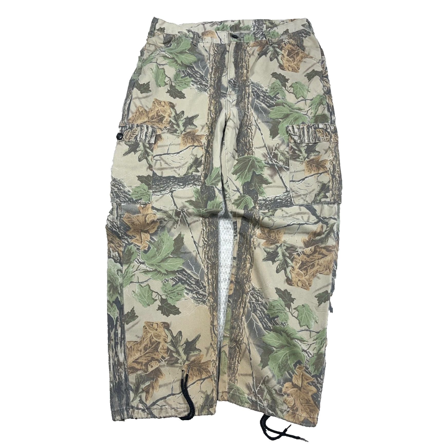 Realtree VINTAGE Realtree Camo Cargo Pants Men 36x30 Baggy 90s Y2K Faded Loose Fit Camouflage Cargo Pants Mens Brown Regular 5-Pocket Style Jeans Size US 36 / EU 52 - 2 Thumbnail