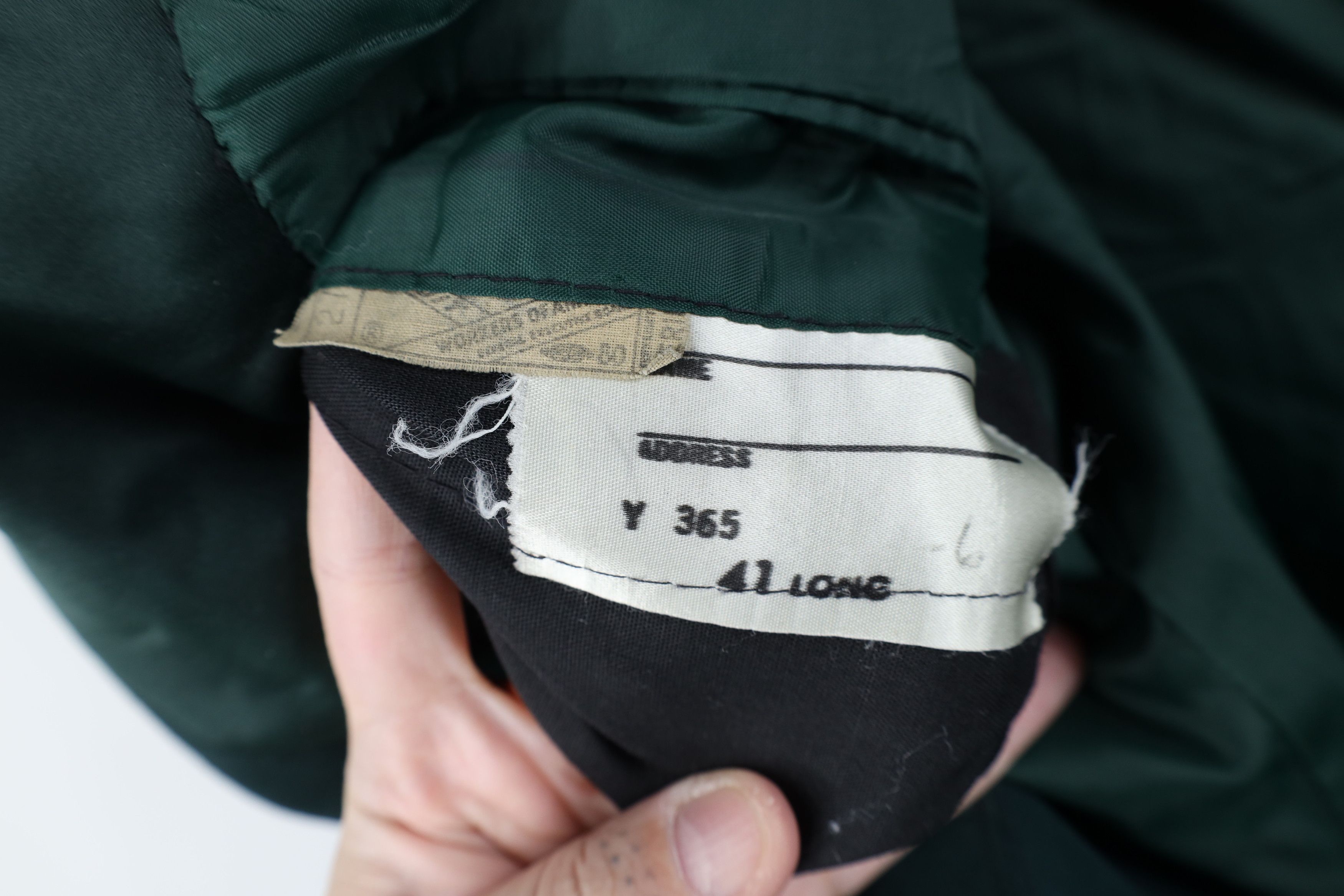 Vintage Vintage 50s Rockabilly Smoking Prom Tuxedo Jacket Green USA Size US XXL / EU 58 / 5 - 12 Thumbnail