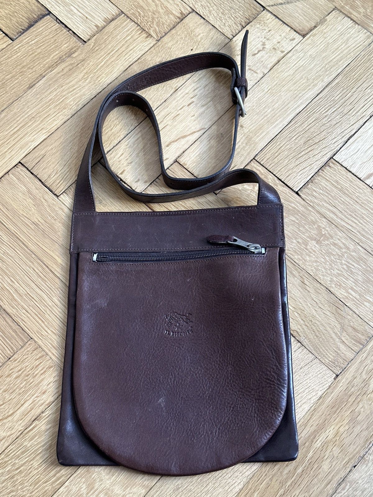 Il Bisonte Il bisonte Brown Messenger Bag Size ONE SIZE - 3 Thumbnail