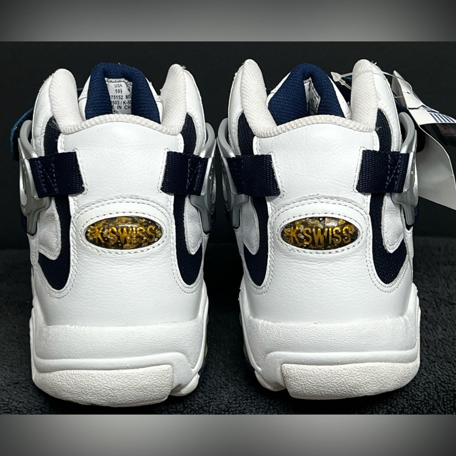K-Swiss NWT VINTAGE K-Swiss Bio Feedback 7.0 Si-Defier Shoes RARE Size US 10.5 / EU 43-44 - 6 Thumbnail