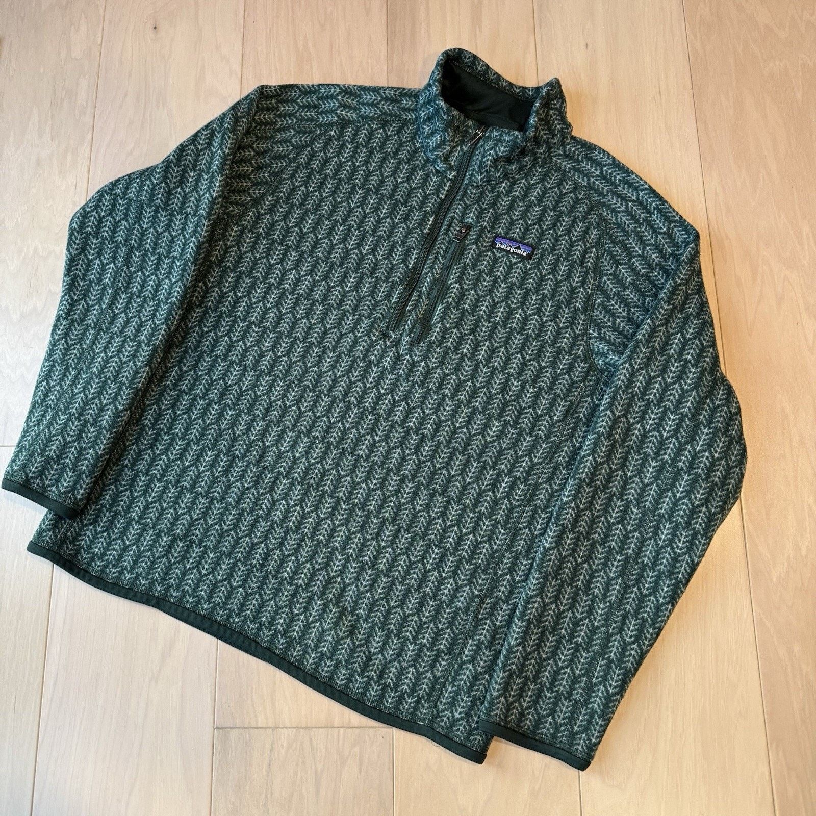 Patagonia Patagonia Better Sweater M Green 1/4 Zip Pine Knit Fleece Size US M / EU 48-50 / 2 - 10 Thumbnail