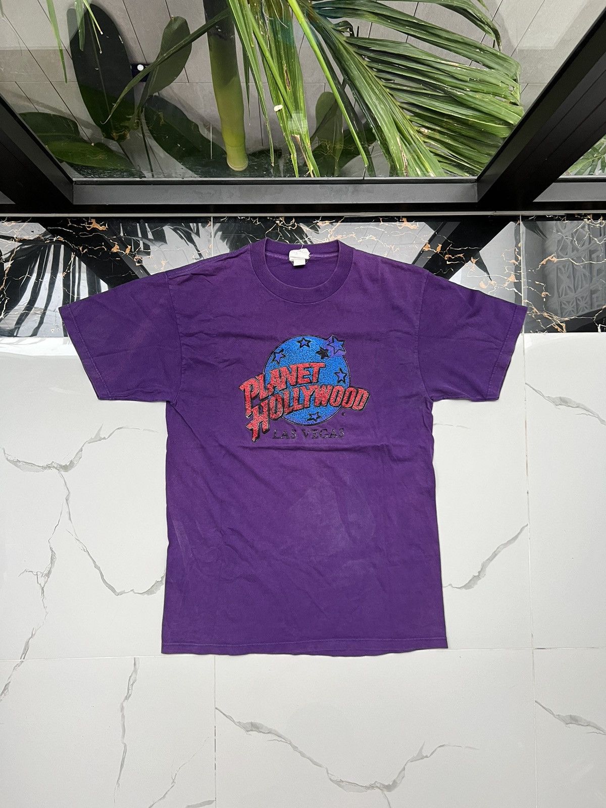 Planet Hollywood × Vintage 90's PLANET HOLLYWOOD LAS VEGAS RARE Y2K RETRO BIG LOGO Size US M / EU 48-50 / 2 - 1 Thumbnail