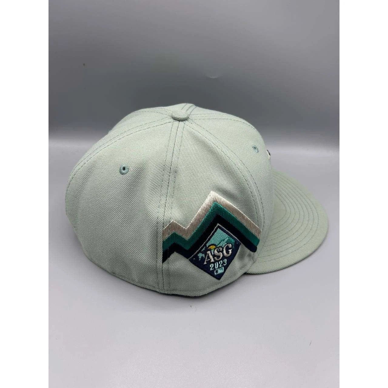 New Era New York Mets Hat Men 7 3/4 Gray All Star Game MLB Fitted Size ONE SIZE - 2 Thumbnail