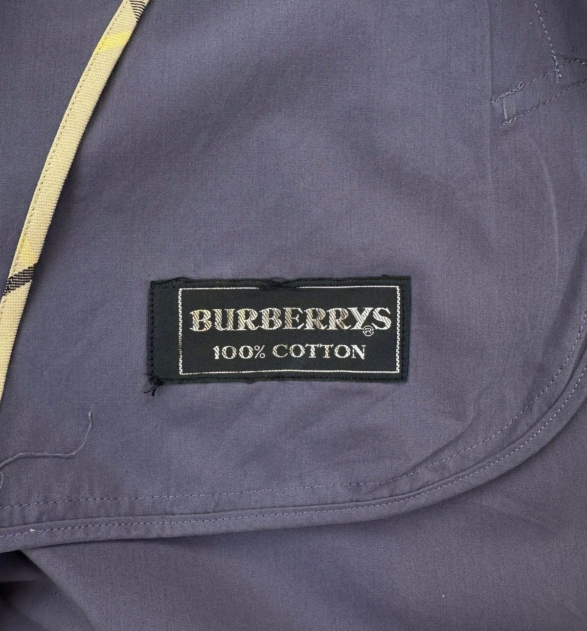 Burberry Burberry Mac Coat Classic Single-Breasted Navy Size US XL / EU 56 / 4 - 3 Thumbnail