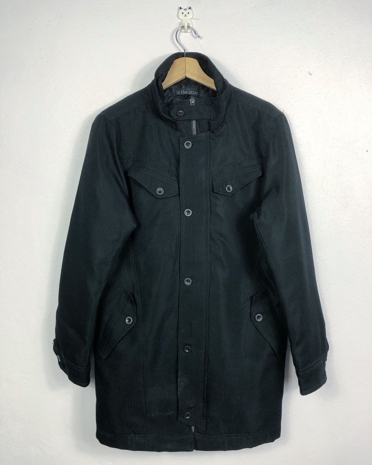 image of In The Attic Japan Jacket in Black, Men's (Size Large)