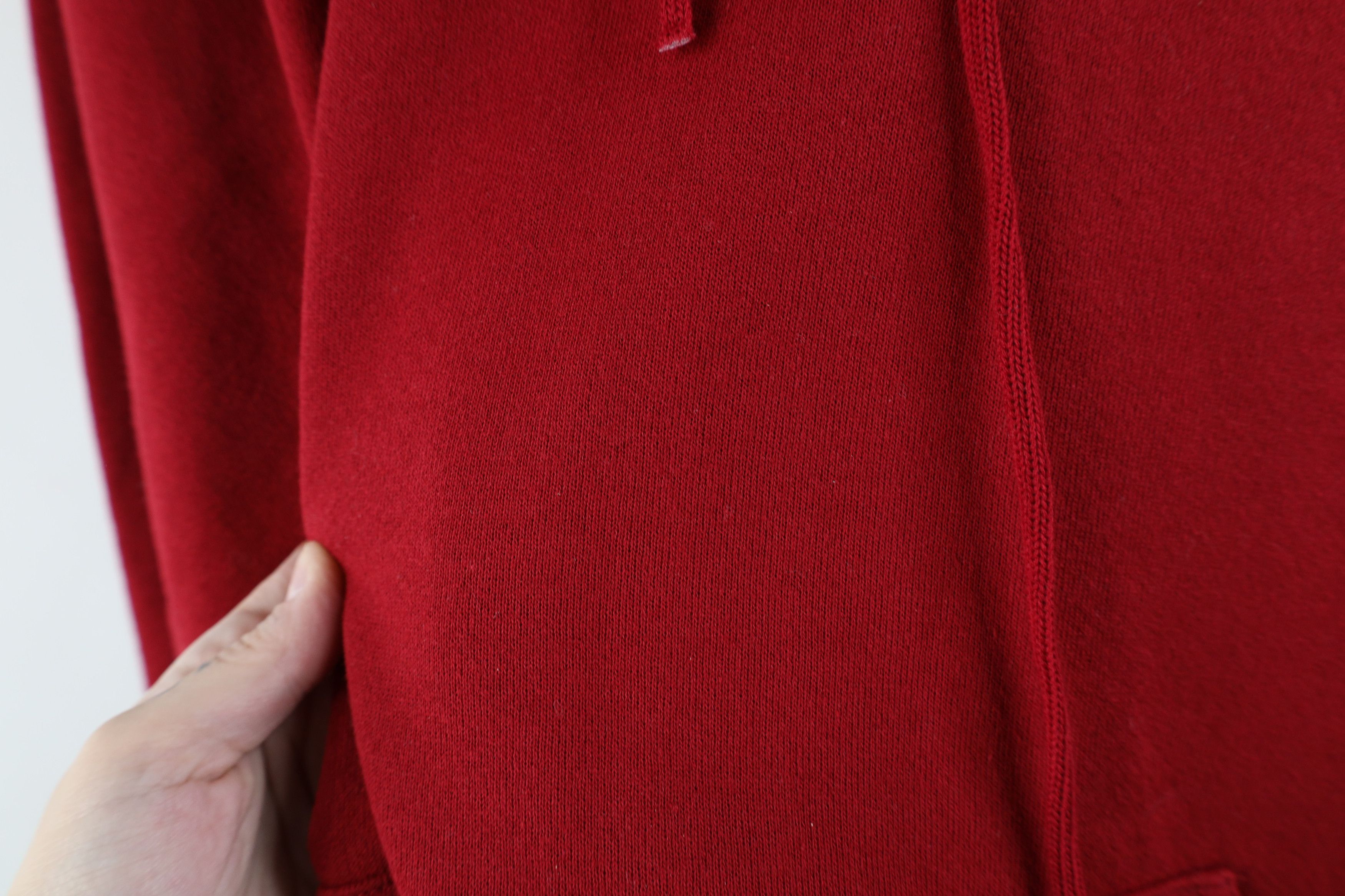 Russell Athletic × Vintage Vintage 90s Russell Athletic Henley Hoodie Sweatshirt USA Size US XL / EU 56 / 4 - 6 Thumbnail