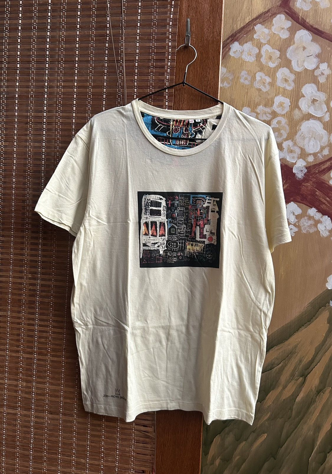 Jean-Michel Basquiat × Uniqlo × Vintage Vintage Uniqlo UT X Jean-Michel Basquiat Graphic Print Tee Size US M / EU 48-50 / 2 - 1 Thumbnail