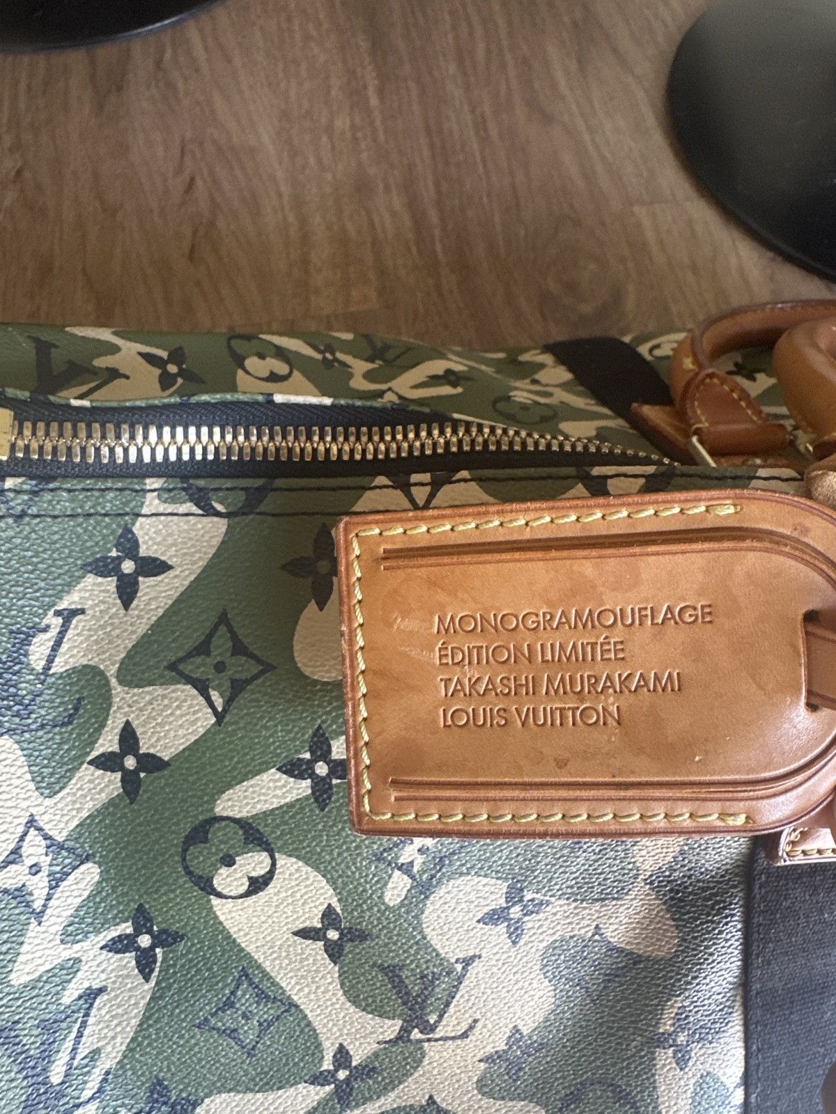Louis Vuitton Marc jacobs Takashi Murakami Camouflage monogram keepall 55 Size ONE SIZE - 8 Thumbnail